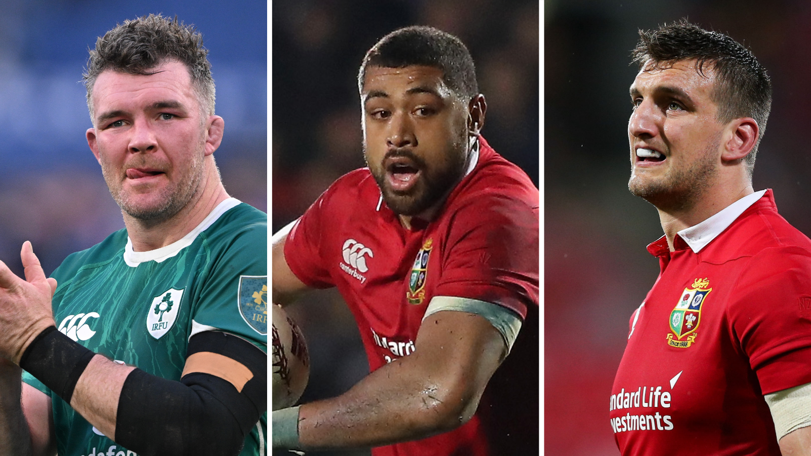 Peter O'Mahony, Taulupe Faletau and Sam Warburton