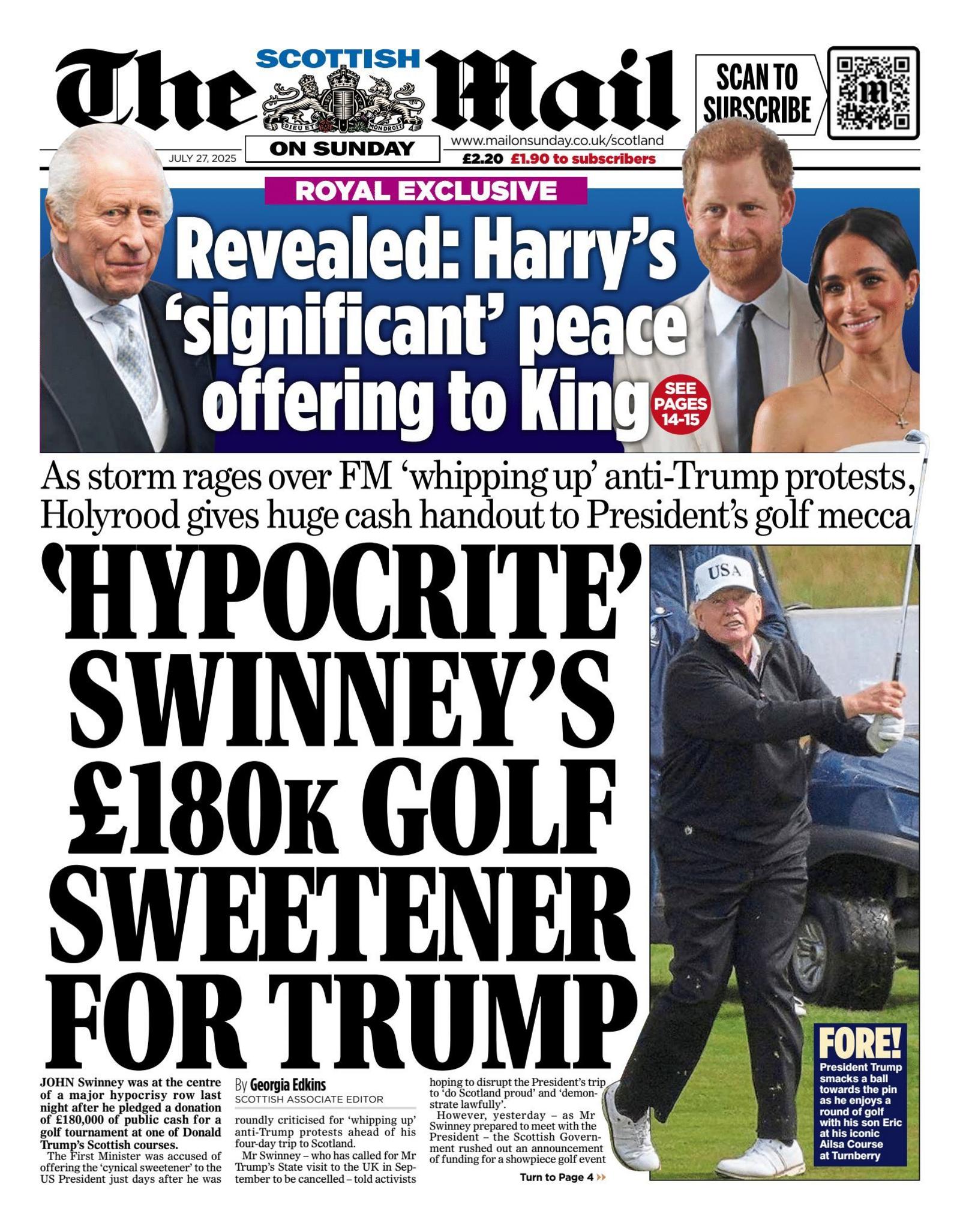 Daily Mail on Sunday