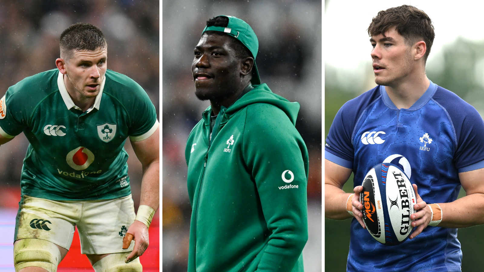 Nick Timoney, Edwin Edogbo, Jude Postlethwaite