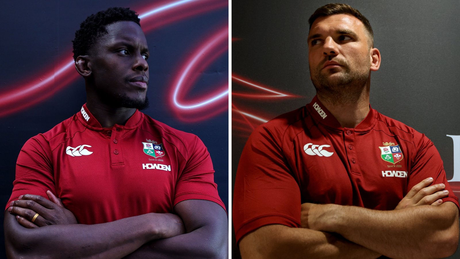 Maro Itoje and Tadhg Beirne