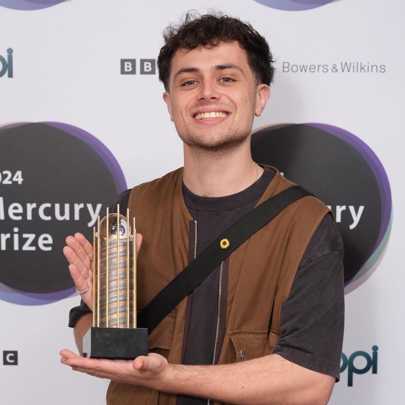 corto.alto, aka Liam Shortall, at the Mercury Music Prize announcement