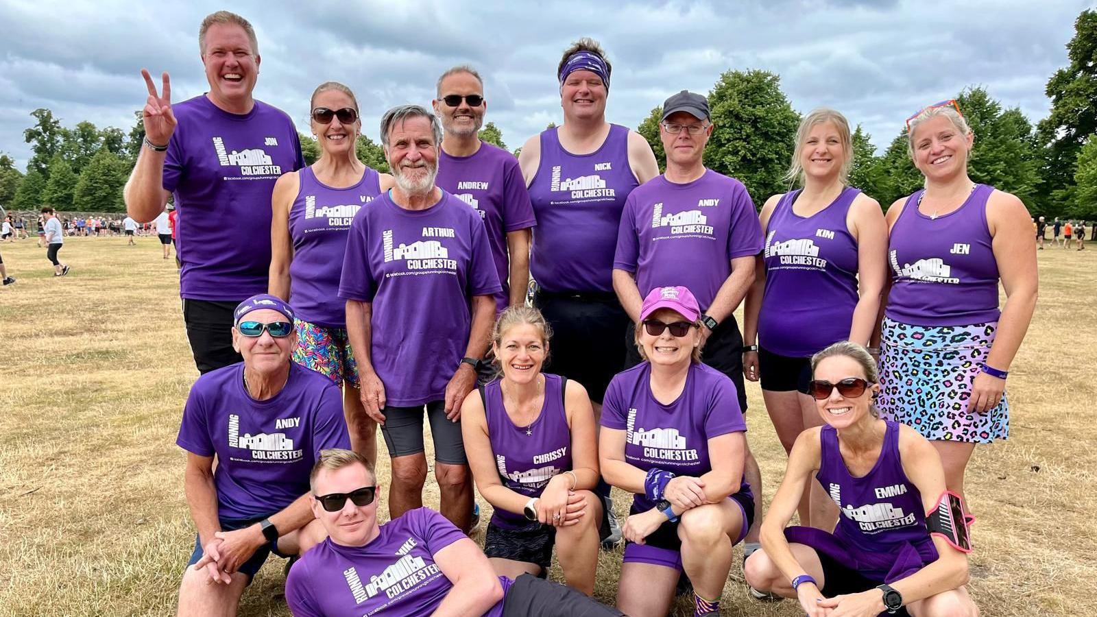 Members of the Running Colchester running club