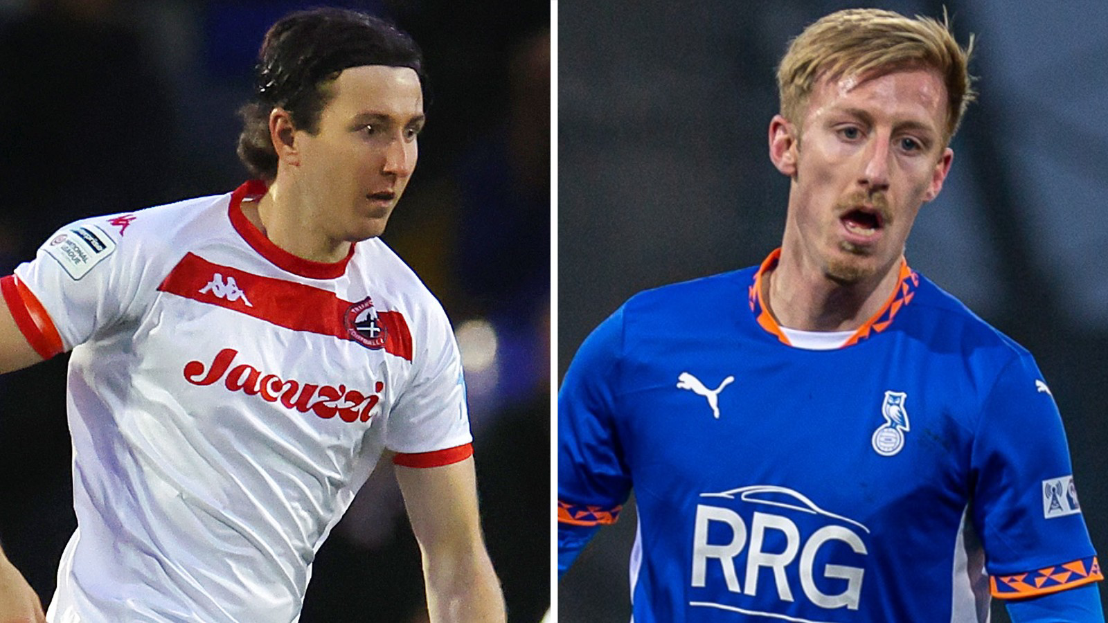 Shaun Donnellan (left) and Harry Charsley