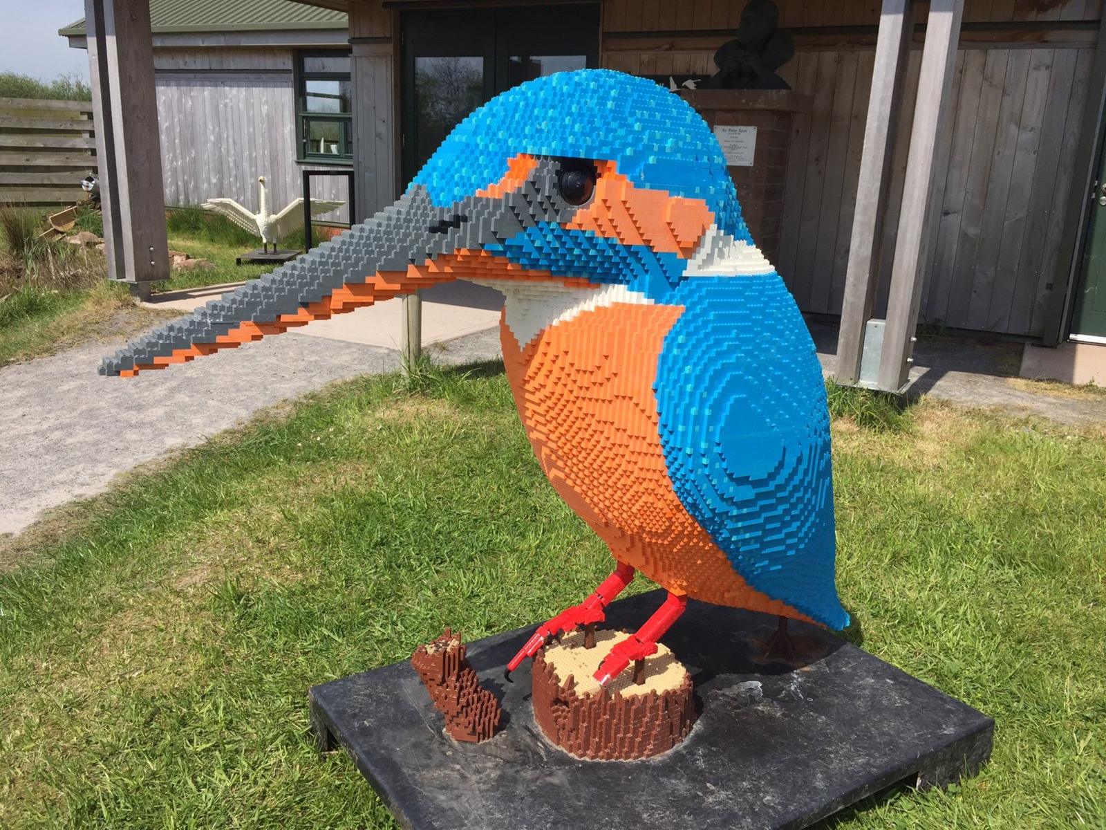 Lego kingfisher