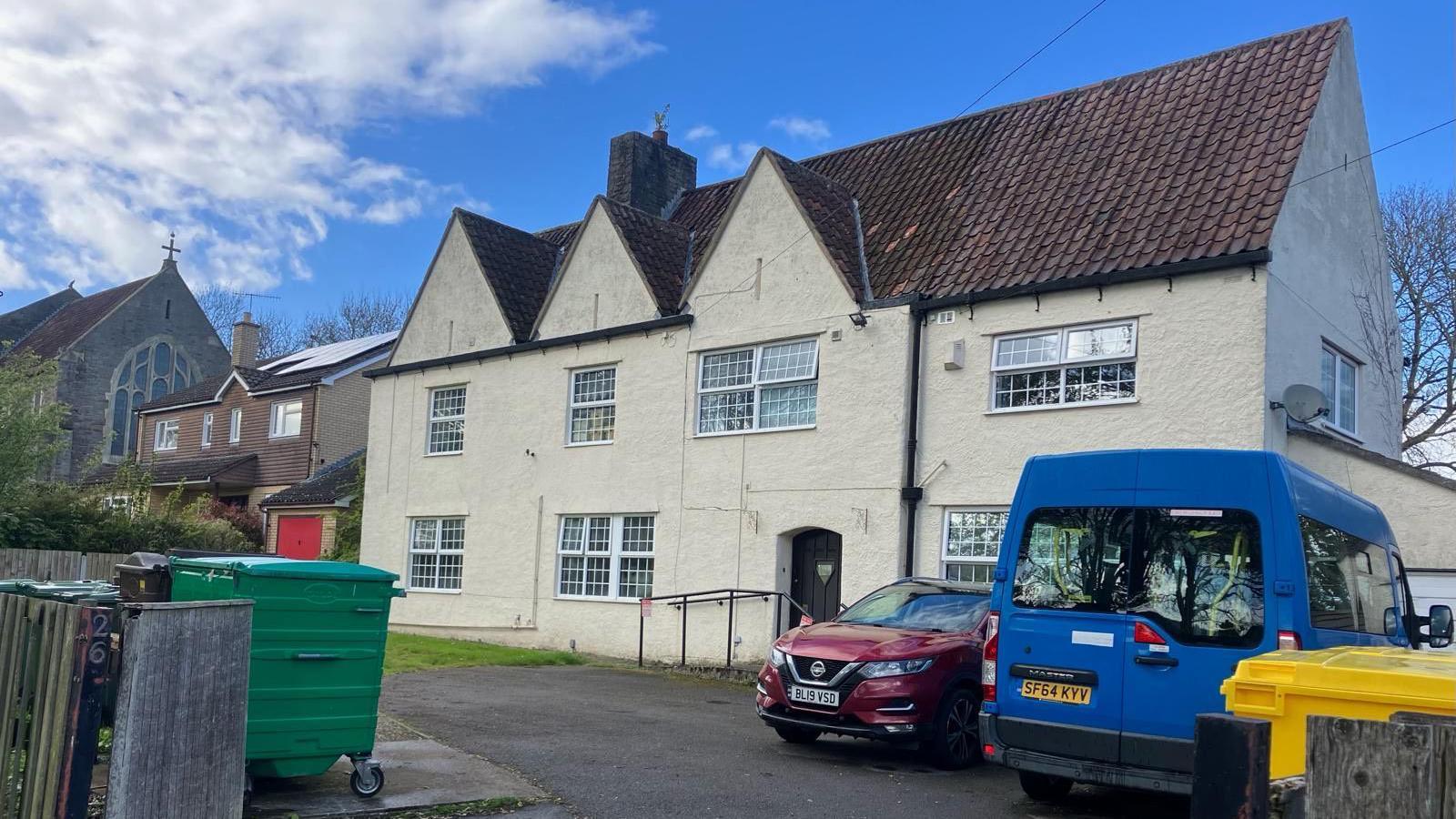 An external view of the Cheddar Grove care home in Bedminster Down in Bristol