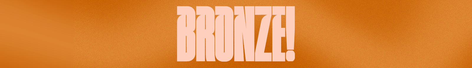 Bronze banner