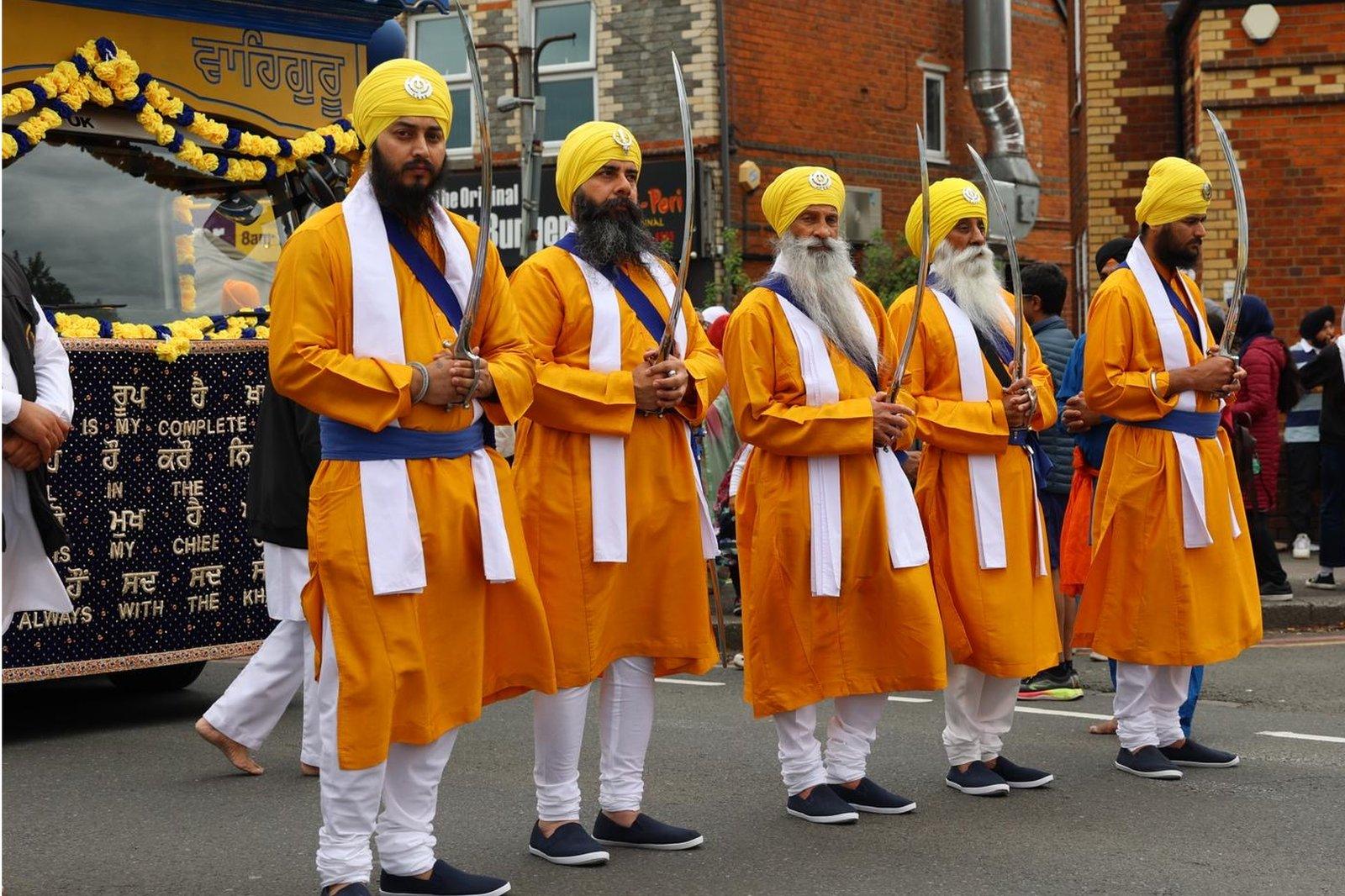 Nagar Kirtan parade in Reading 2024