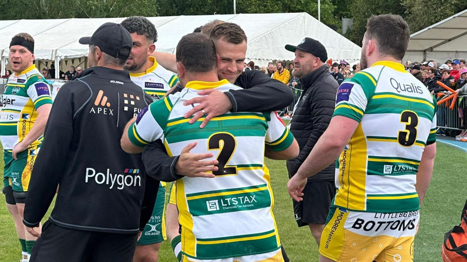Guernsey men celebrate