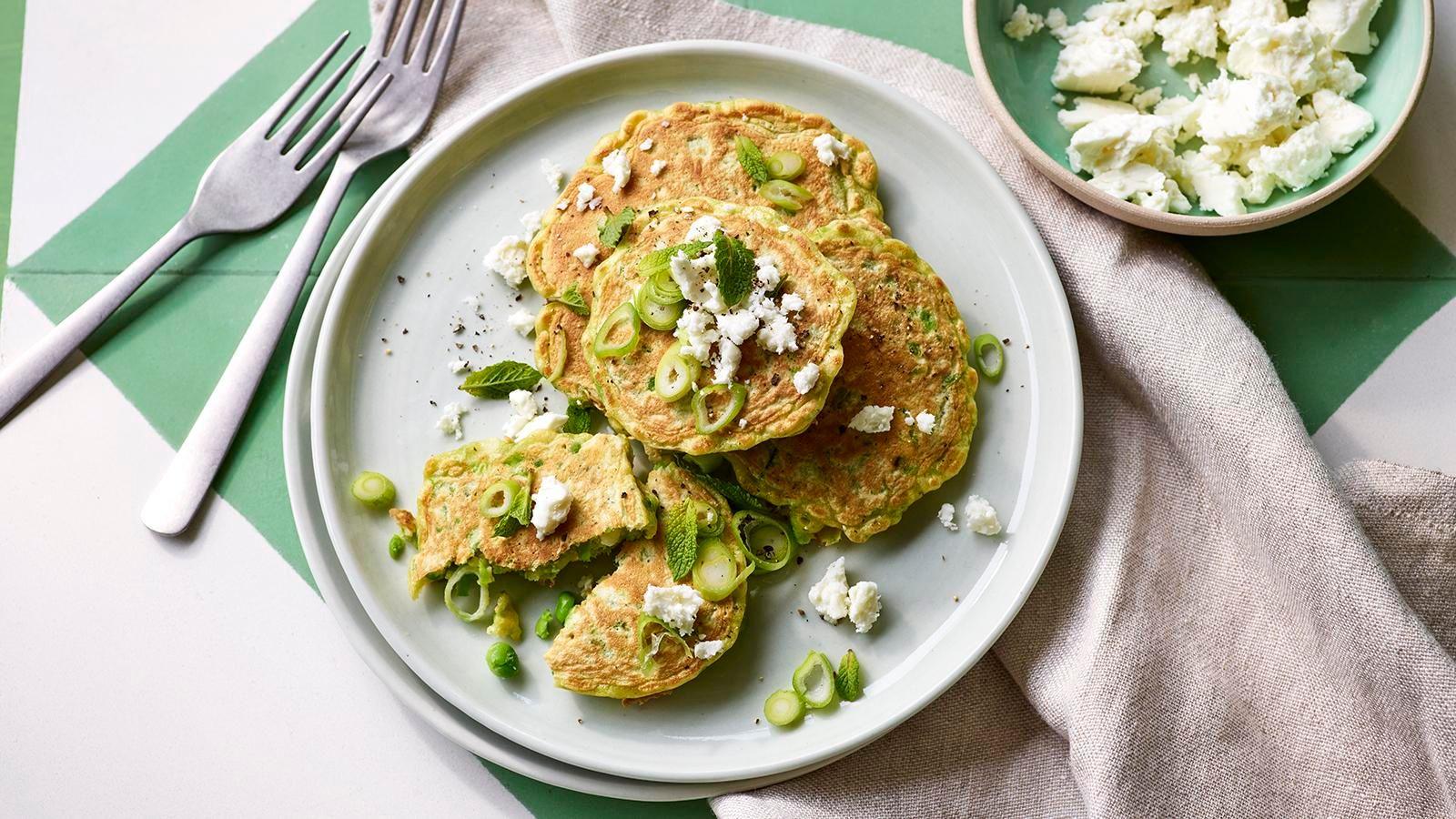 Pea fritters