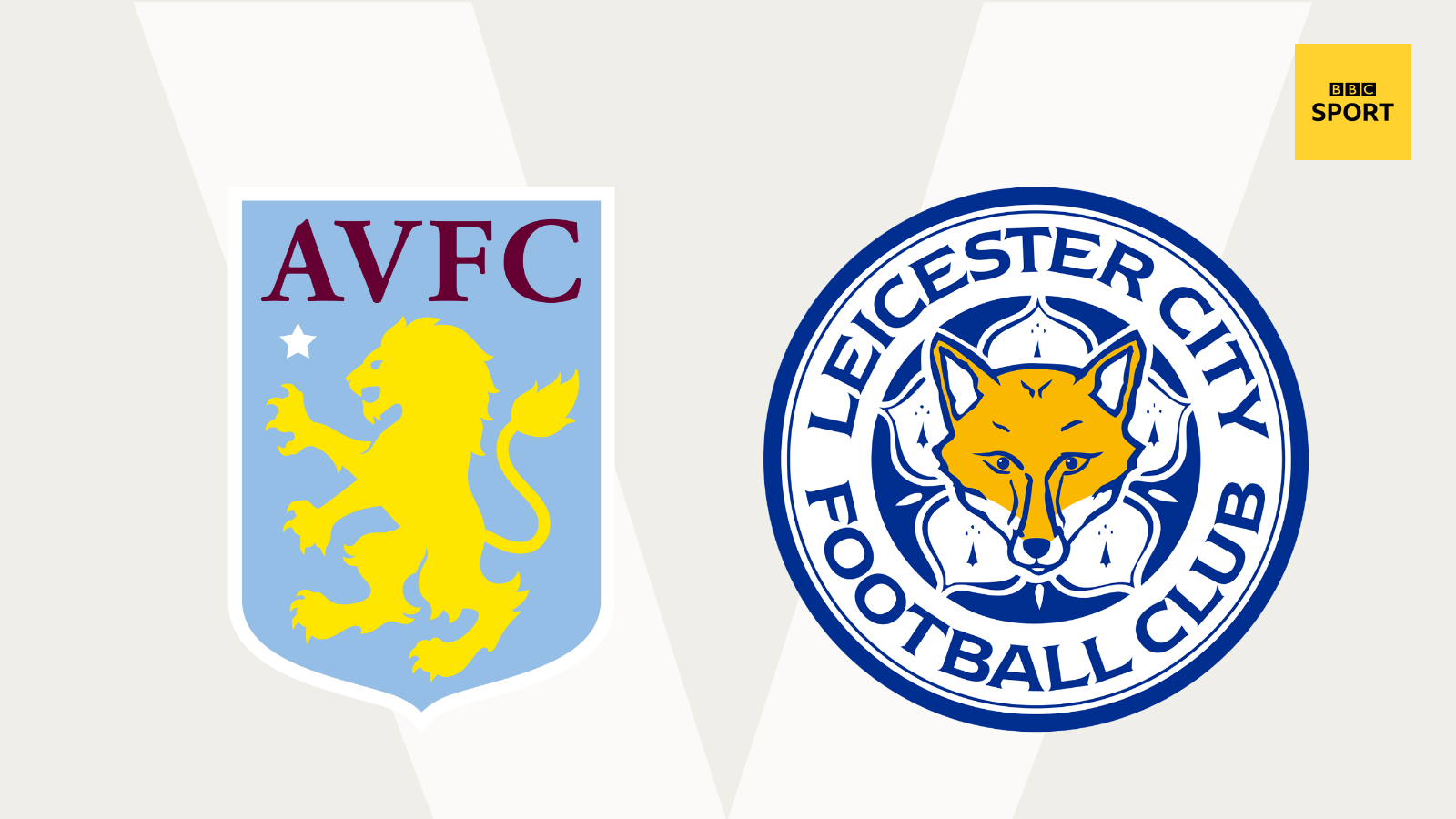 Aston Villa v Leicester