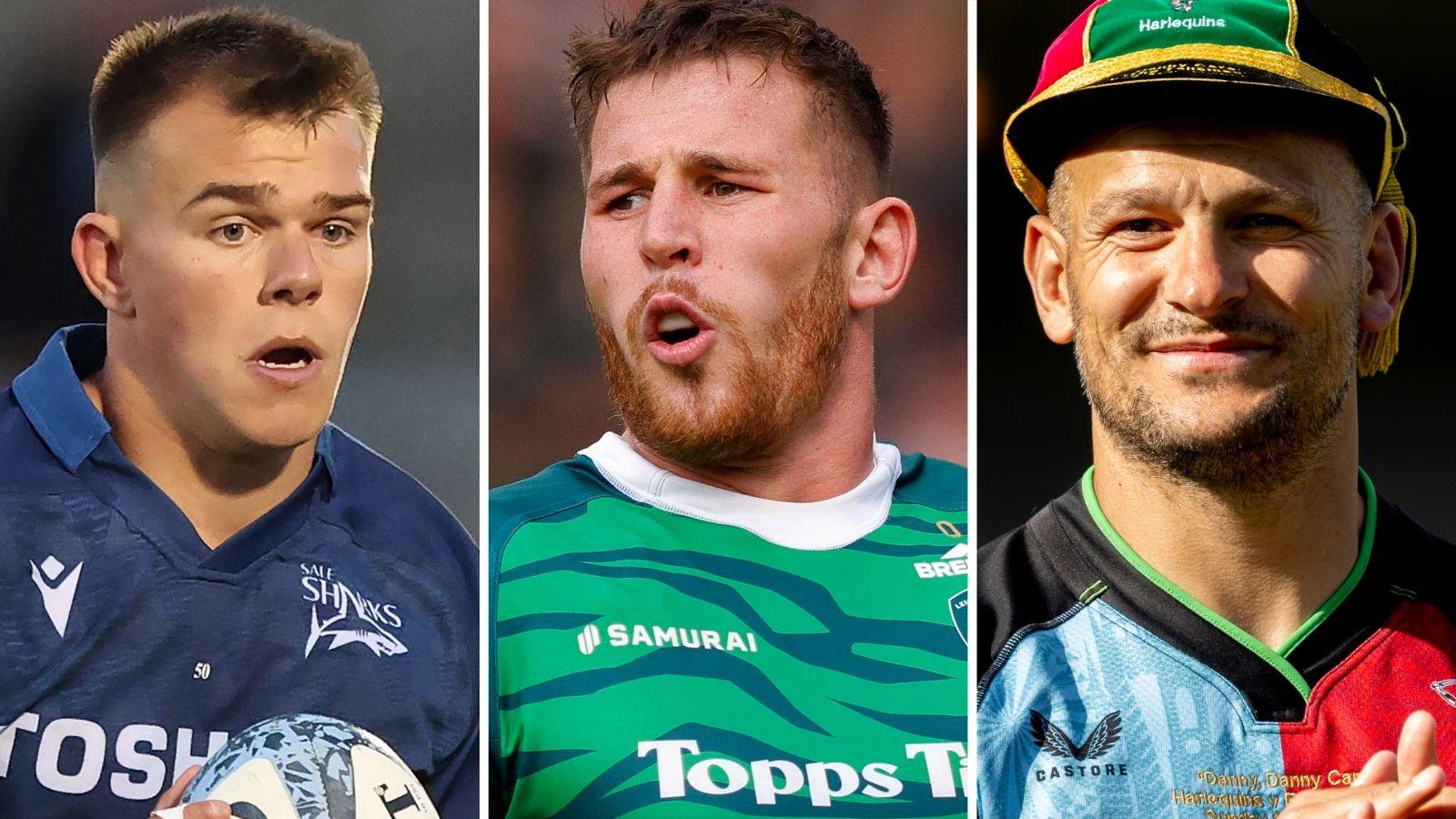 Joe Carpenter, Freddie Steward and Danny Care in a composite image