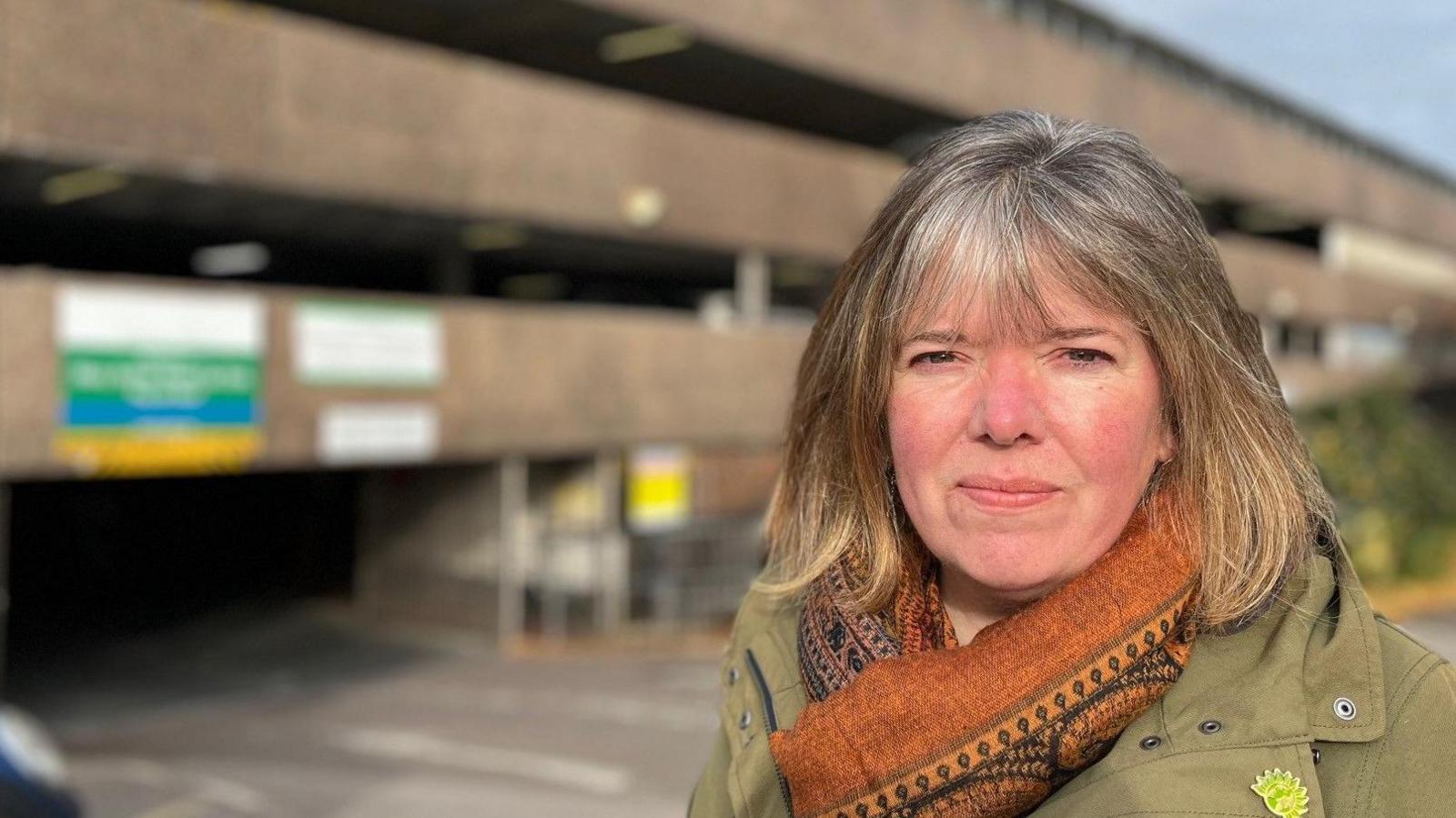 Diana Moore, leader of the Green Party on Exeter City Council