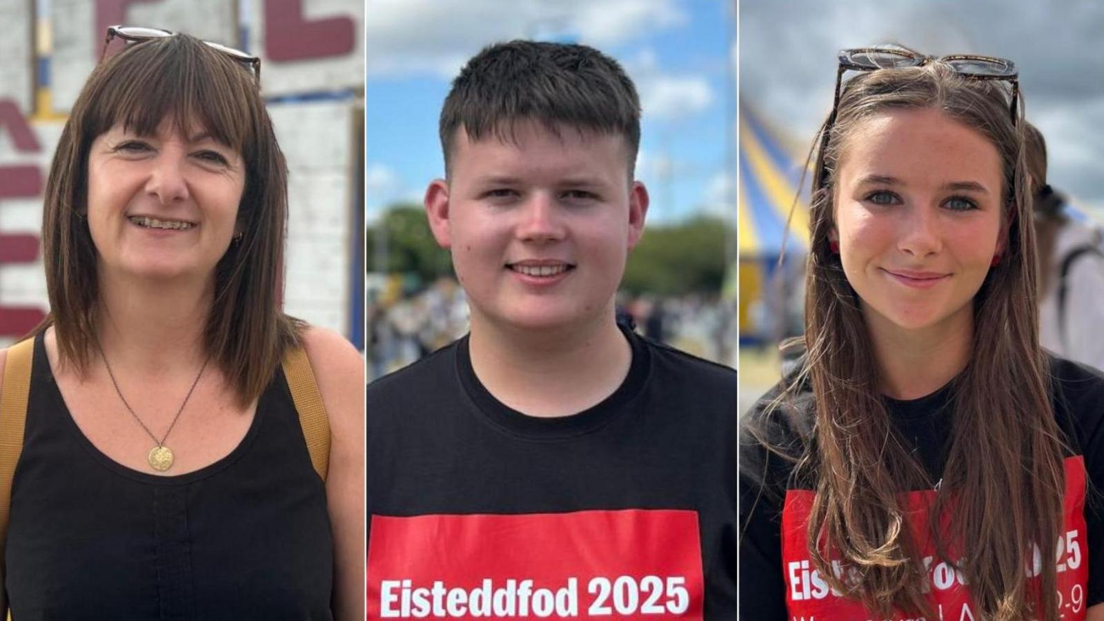 Lynsey Thomas, Ifan Meredith, Hana Morgans Bowen