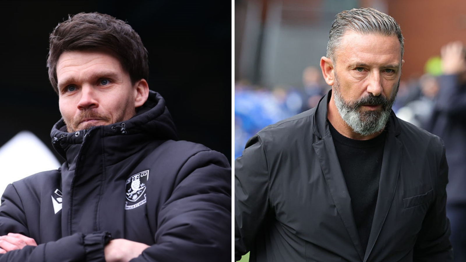 Danny Rohl and Derek McInnes