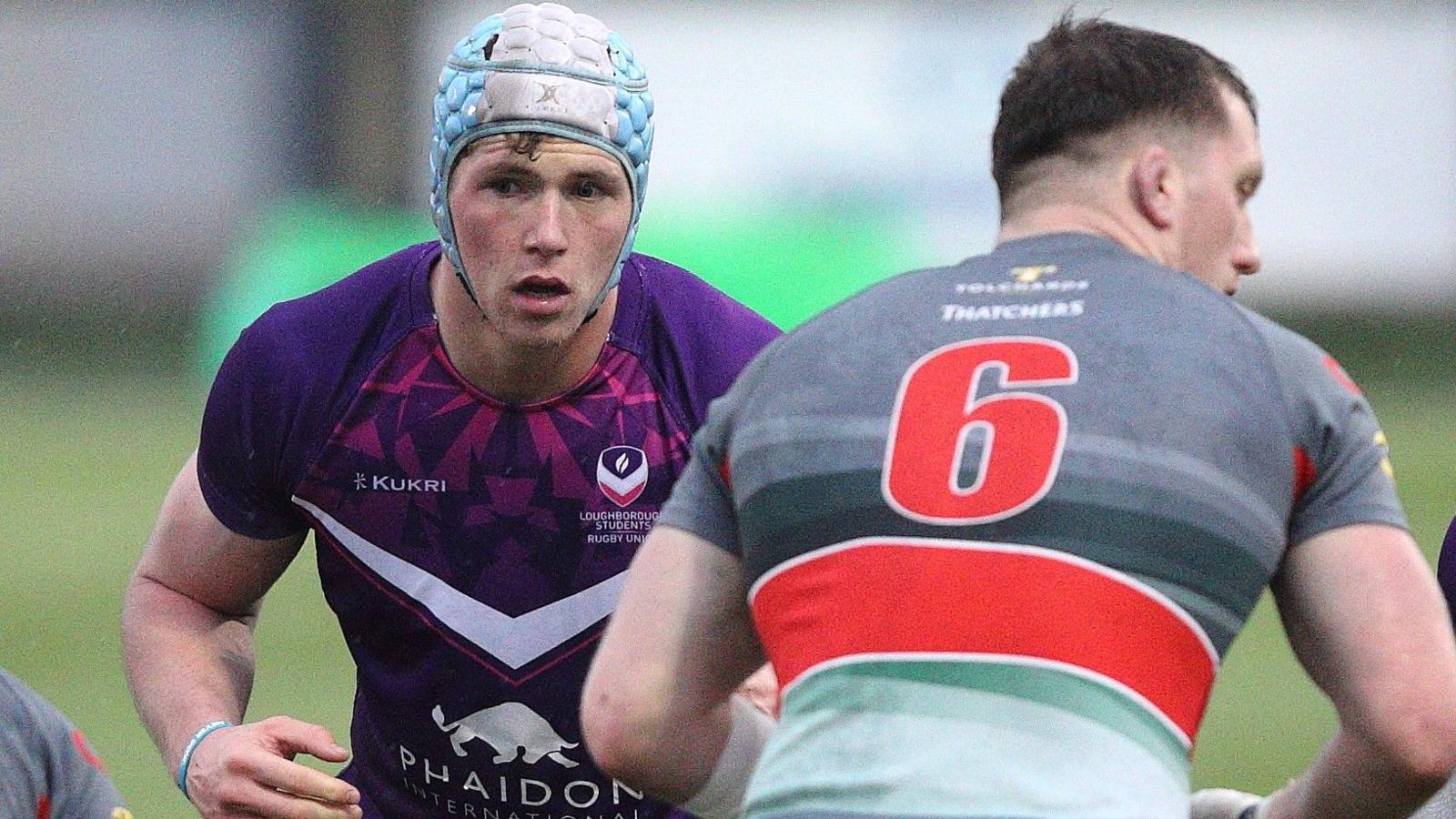 Thibaud Flament playing for Loughborough University 