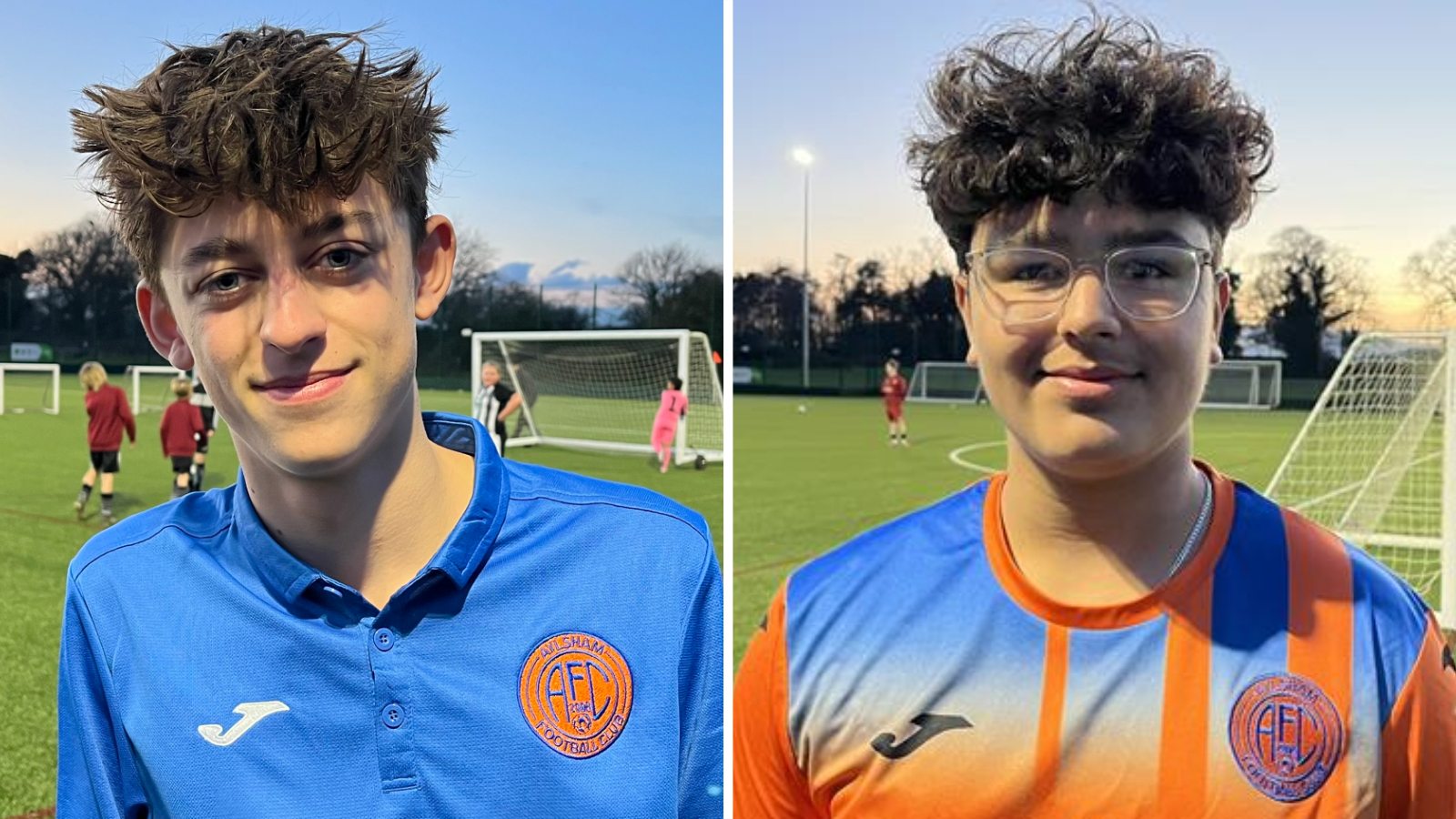 Oliver Matthews, left, and Kam Khanna, right