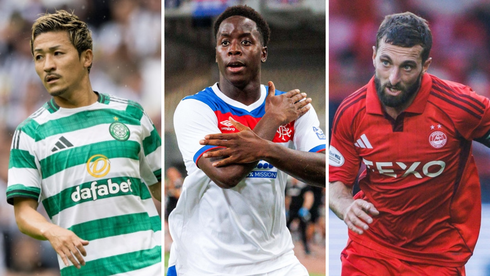 Celtic, Rangers and Aberdeen know their potential opponents