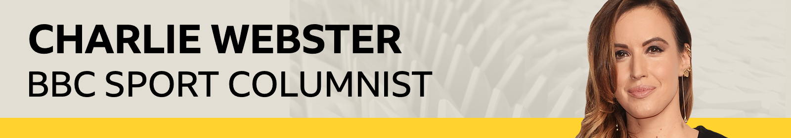 Charlie Webster column banner