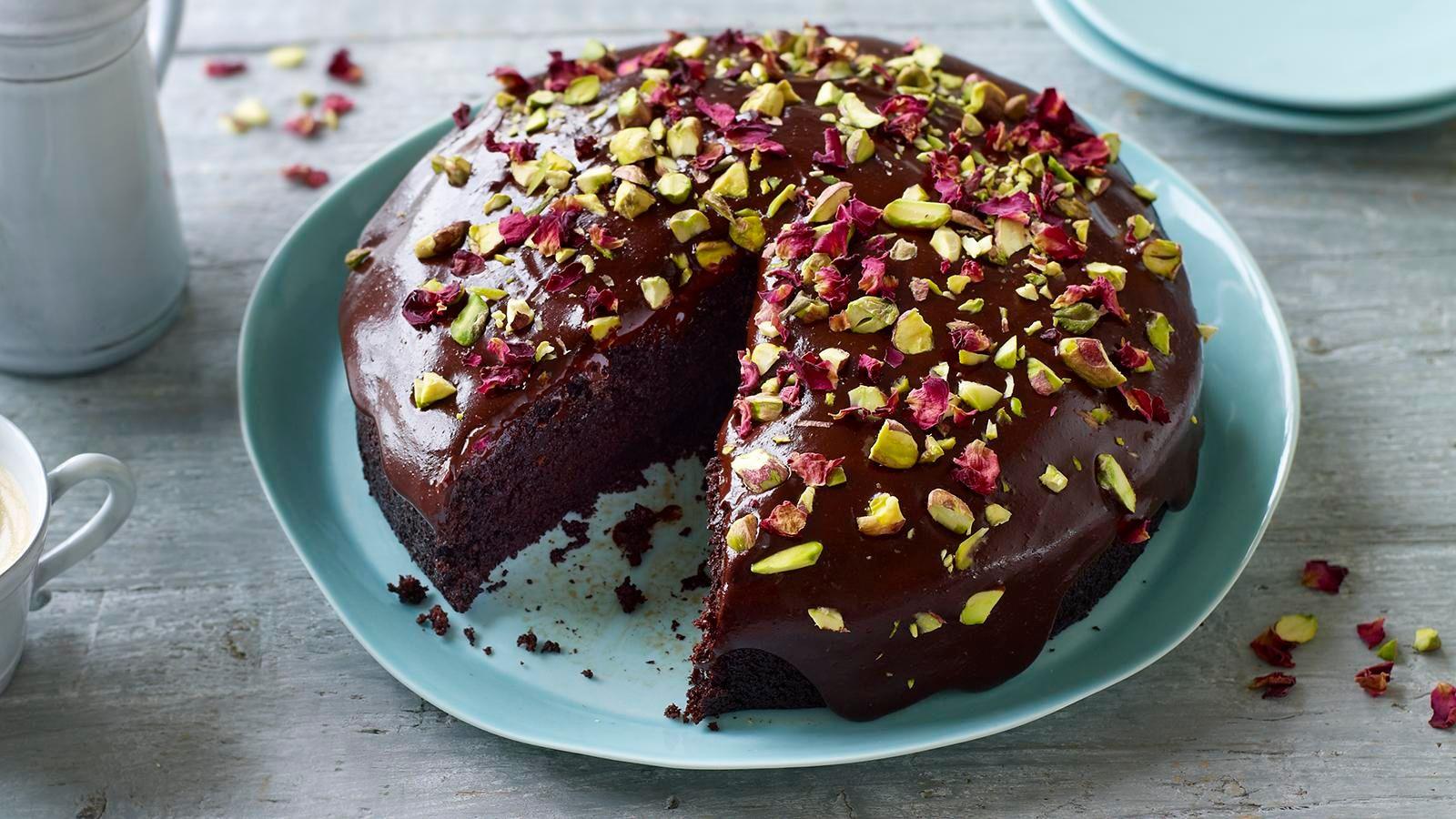Nigella's vegan chocolate cake