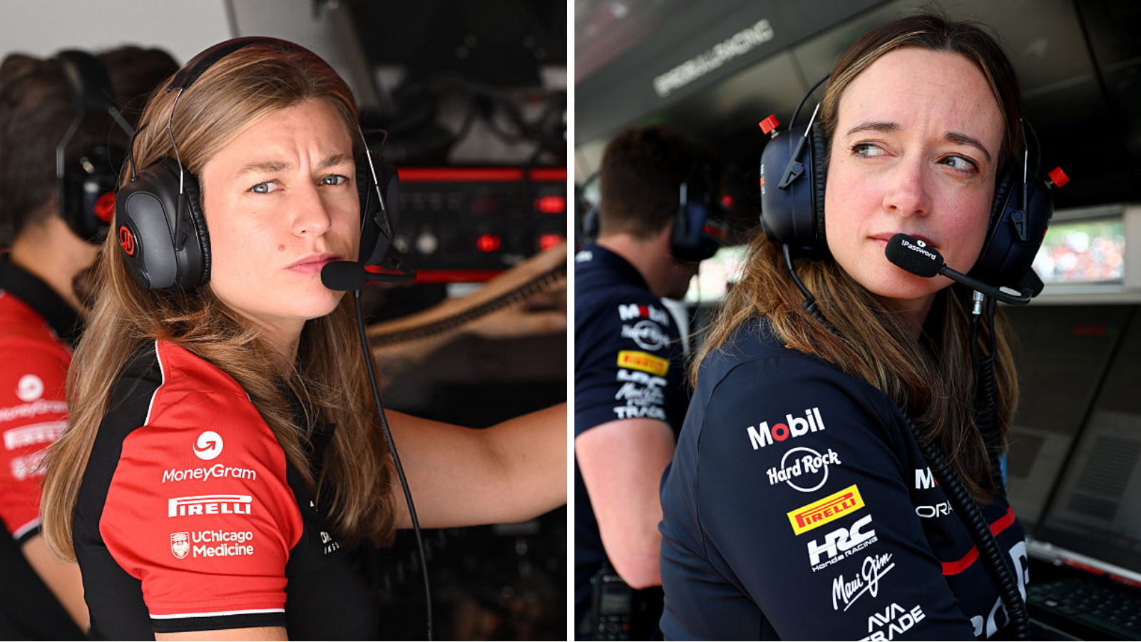 Split image of Laura Mueller and Hannah Schmitz