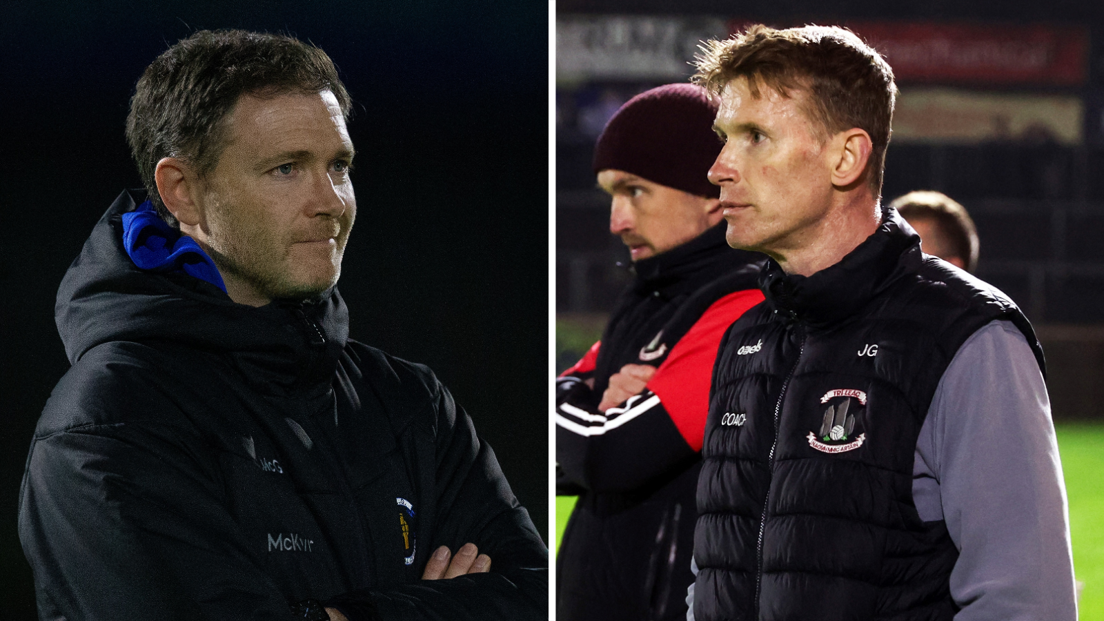 Trillick boss Jody Gormley and Errigal Ciaran manager Enda McGinley pitted their wits against each other recent in the Tyrone SFC final