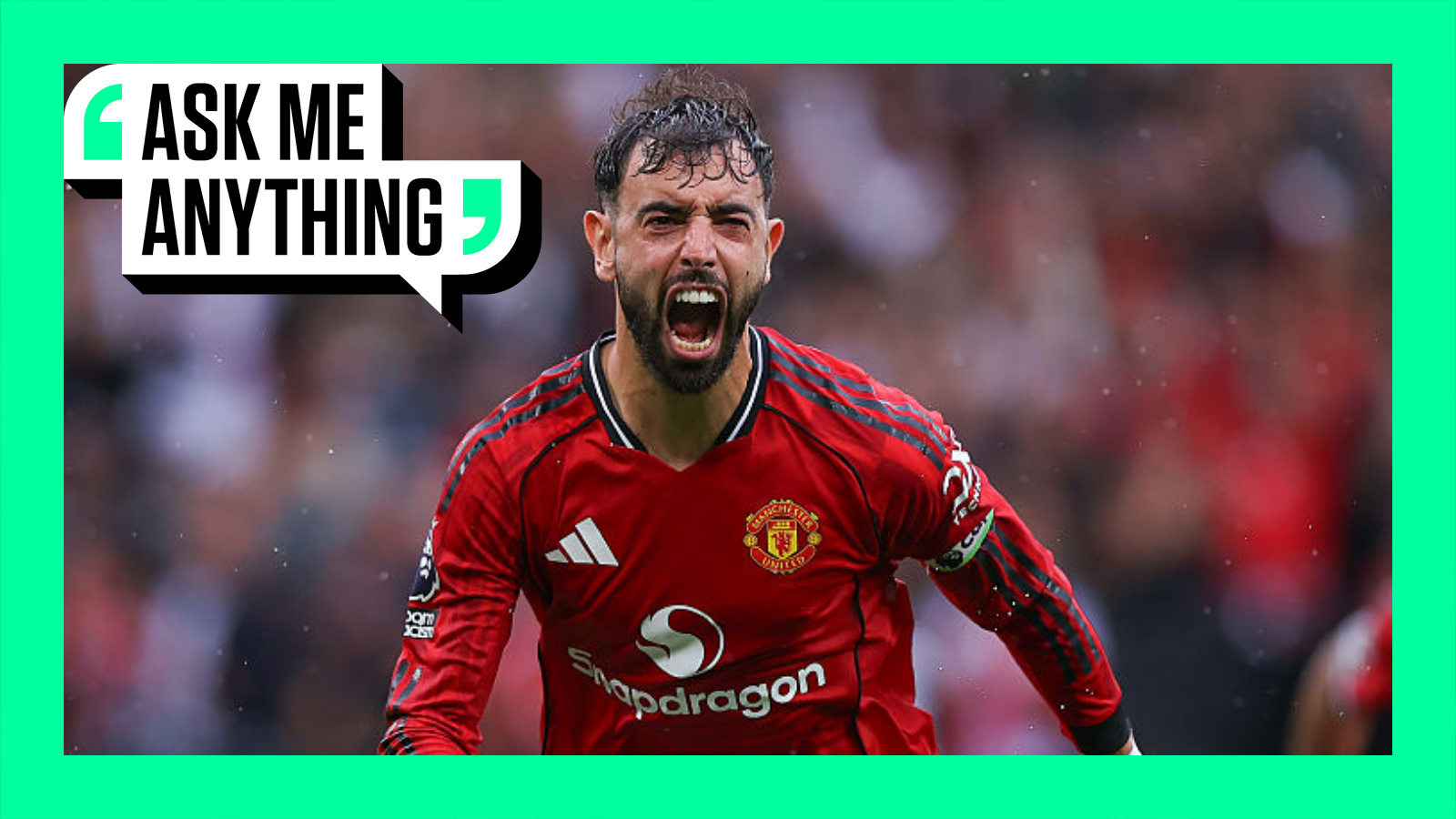 Ask Me Anything with a picture of Bruno Fernandes 