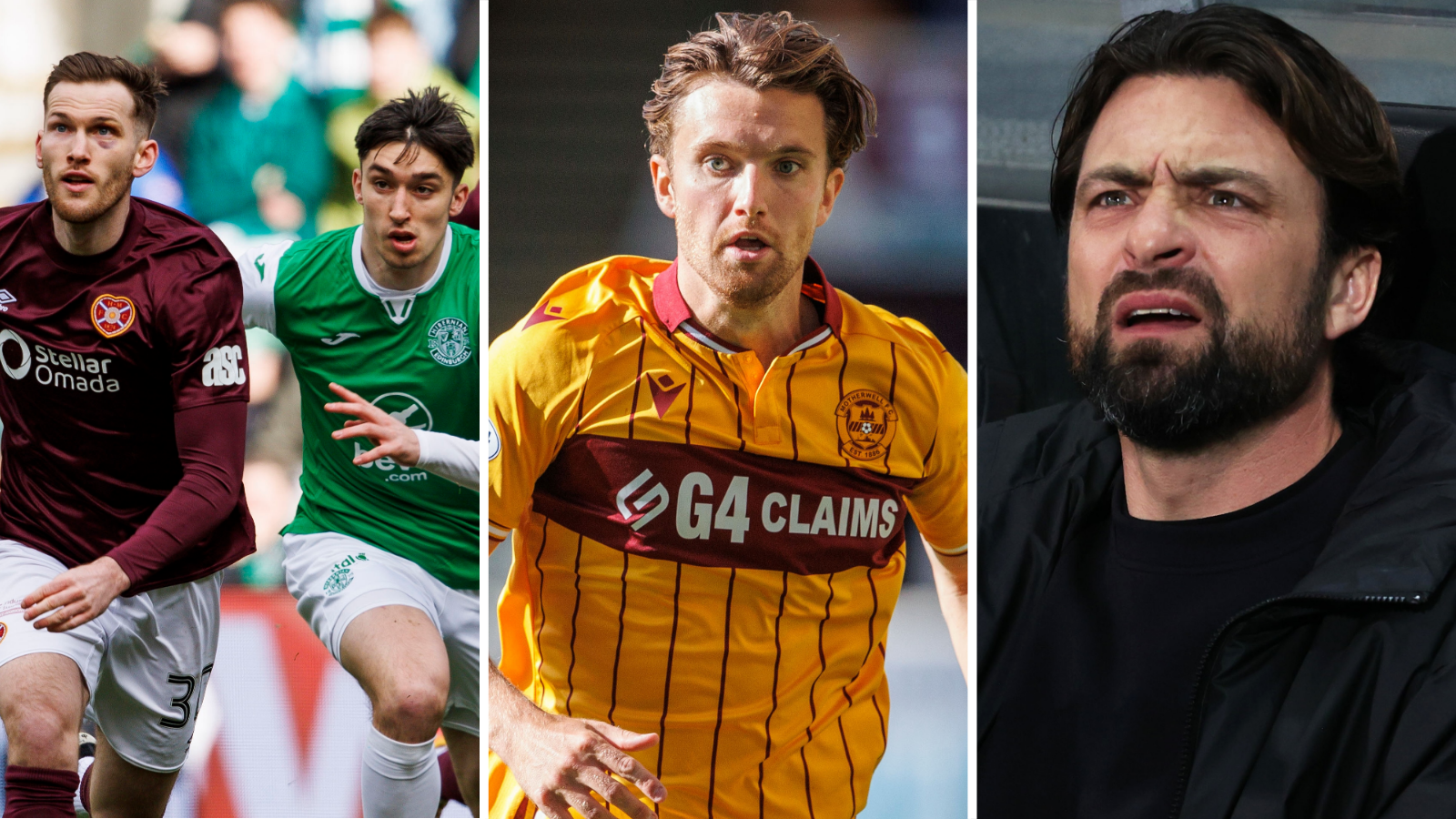 Jamie McCart, Kieron Bowie, Elliot Watt and Russell Martin