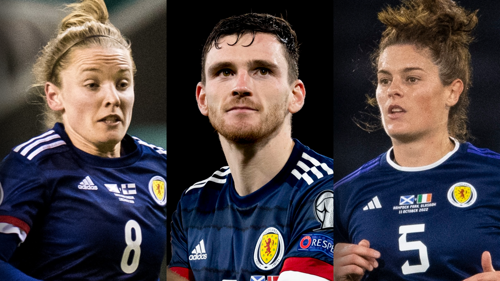 Kim Little, Andy Robertson, Jen Beattie