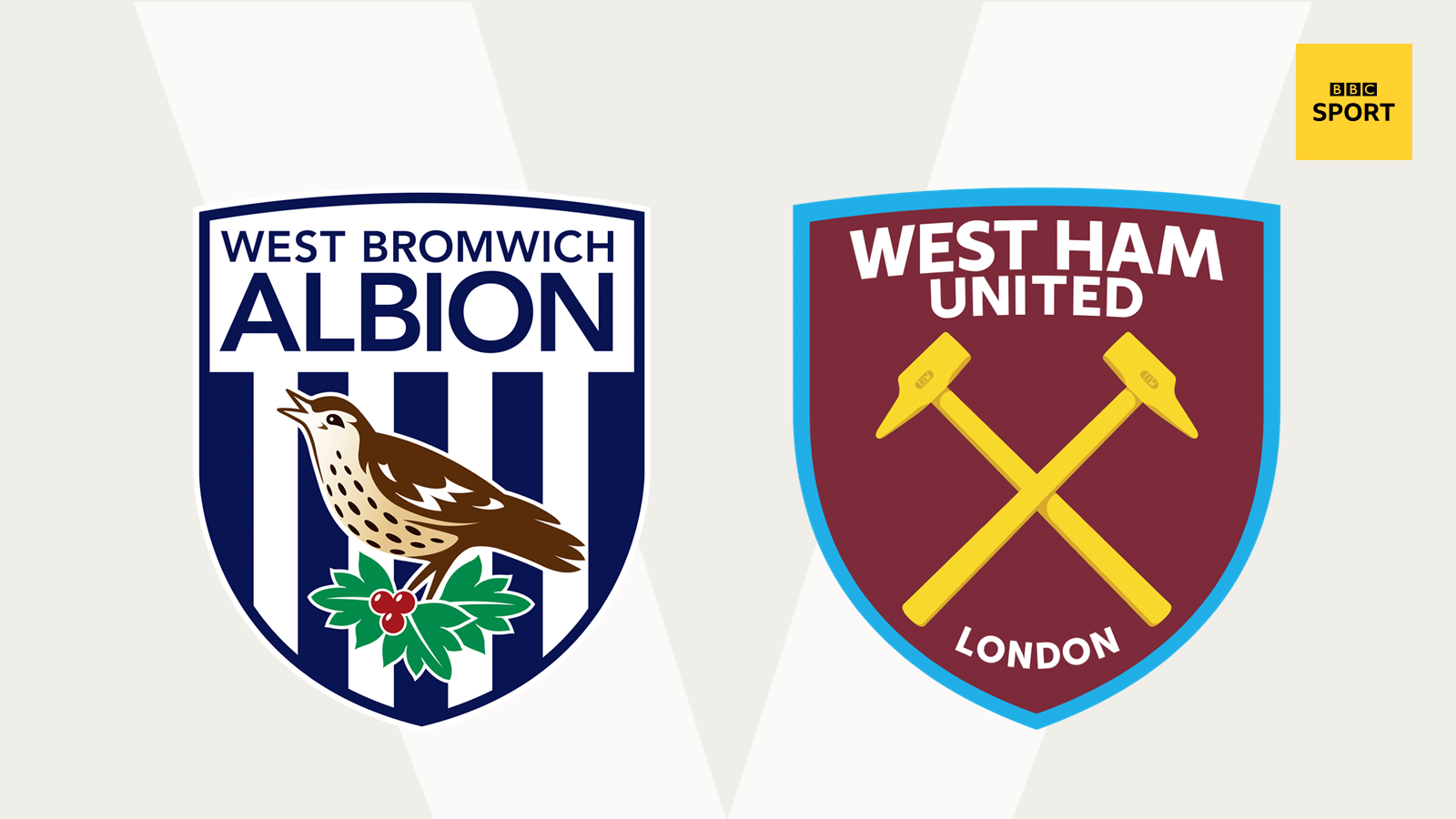 West Brom v West Ham