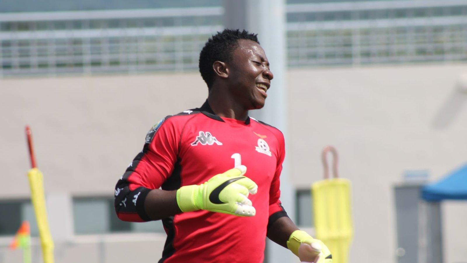 Zambia under-20 goalkeeper Mangani Banda