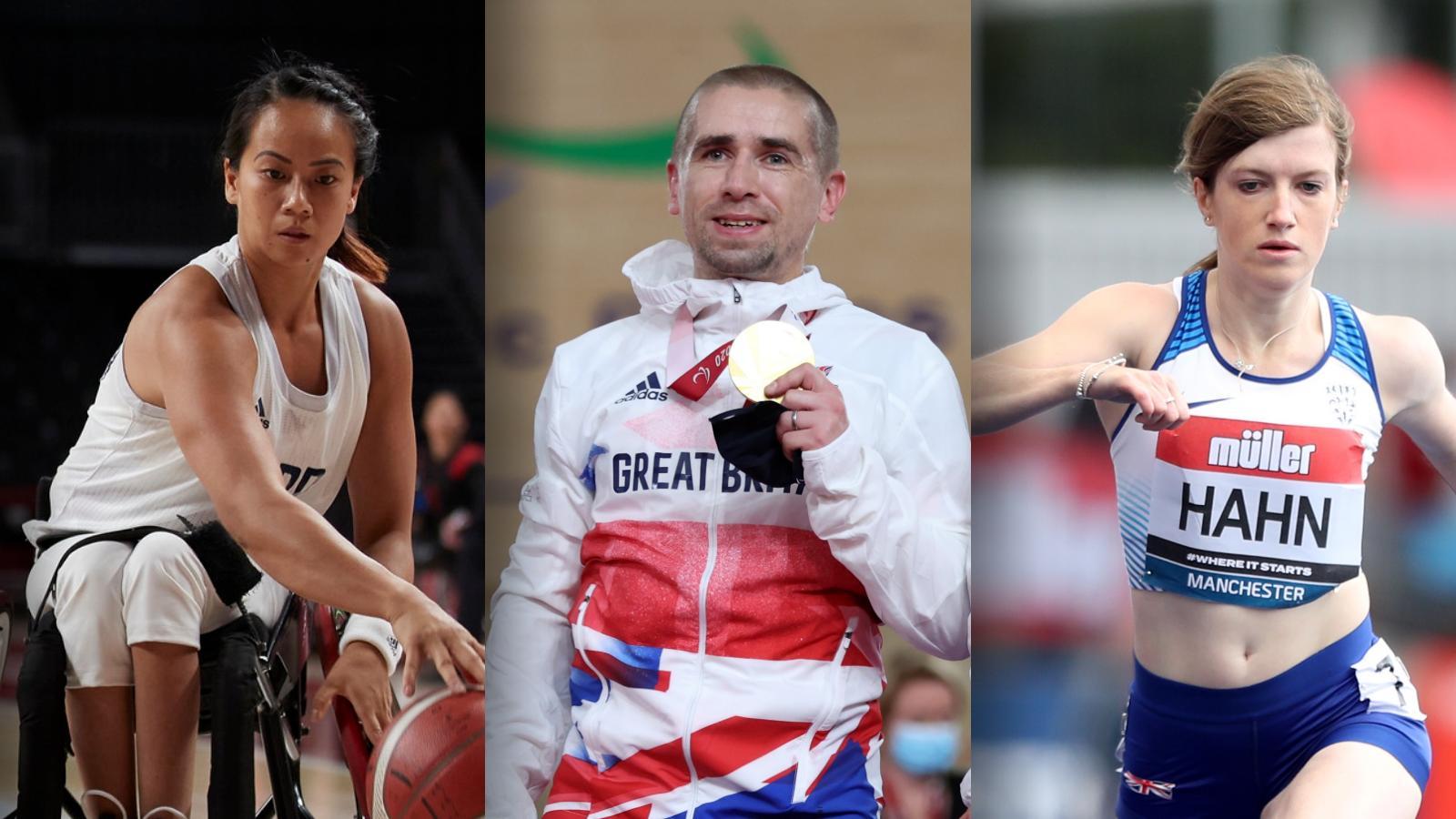 Wheelchair basketball player Joy Haizelden, Para-cyclist Neil Fachie and Para-athlete Sophie Hahn will all be in action at the Commonwealth Games