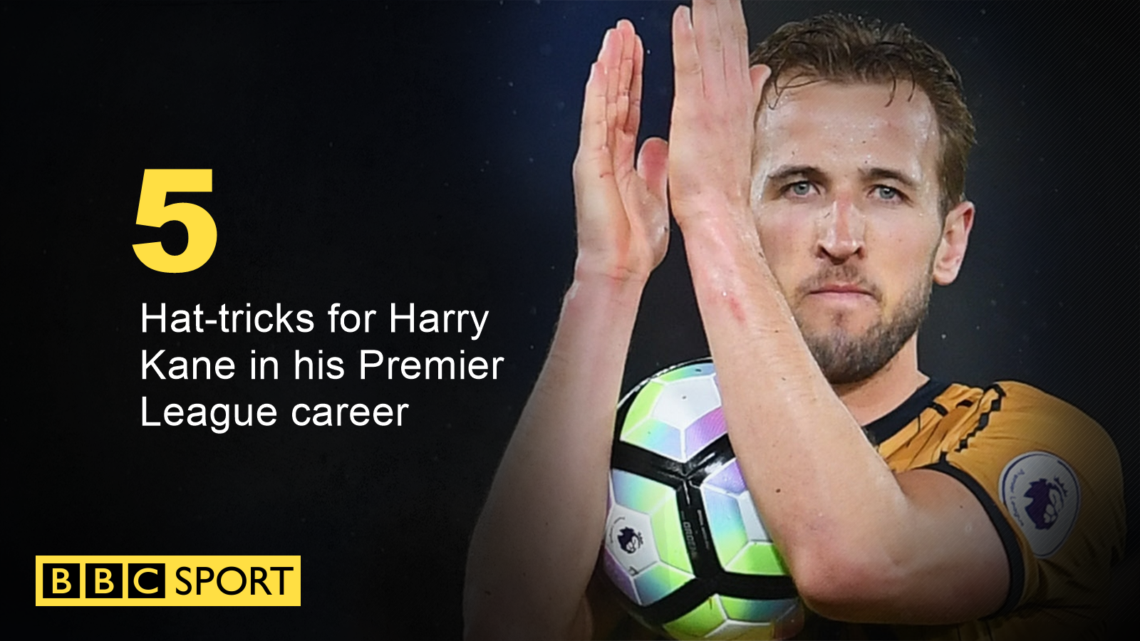 Harry Kane has scored five hat-tricks in the Premier League