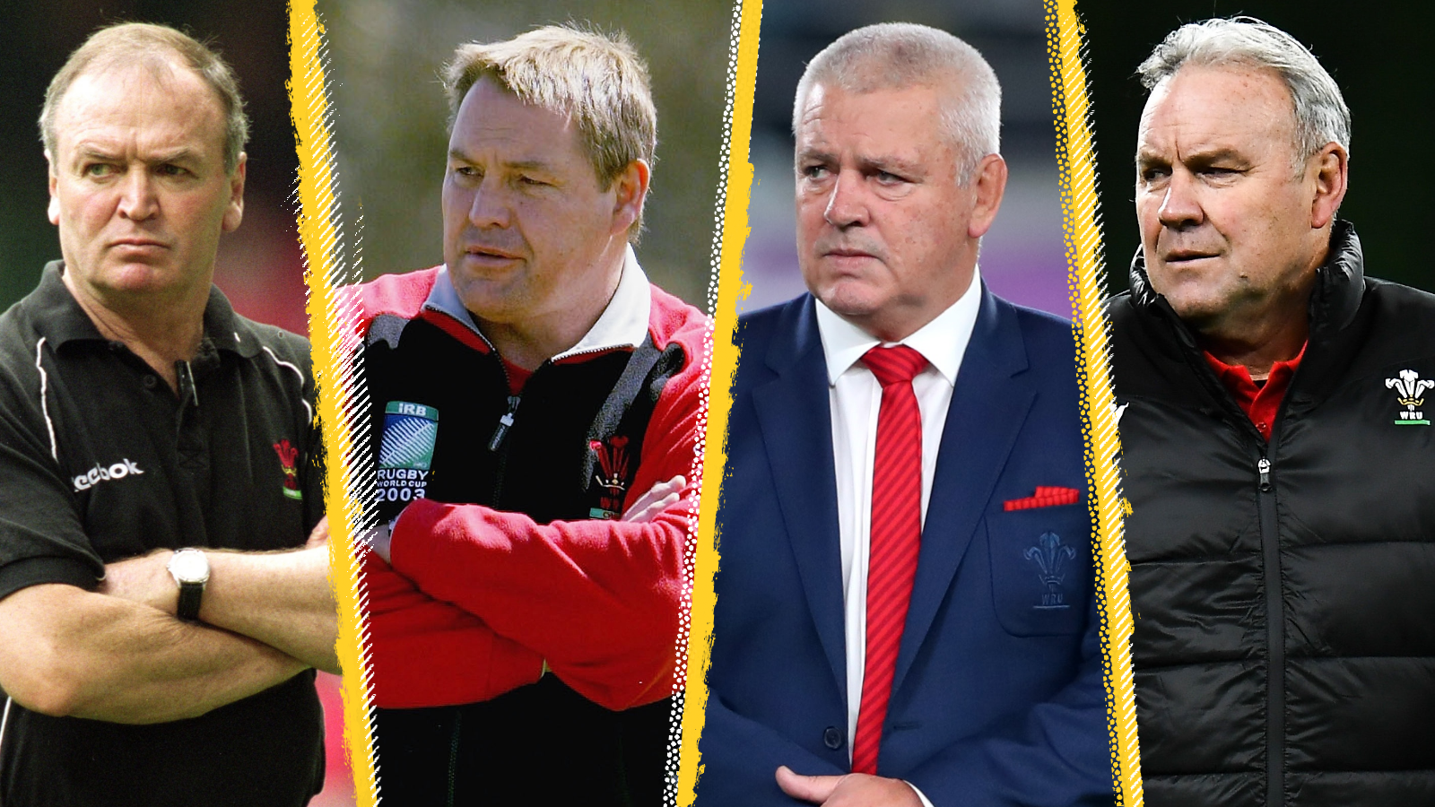 Graham Henry, Steve Hansen, Warren Gatland, Wayne Pivac