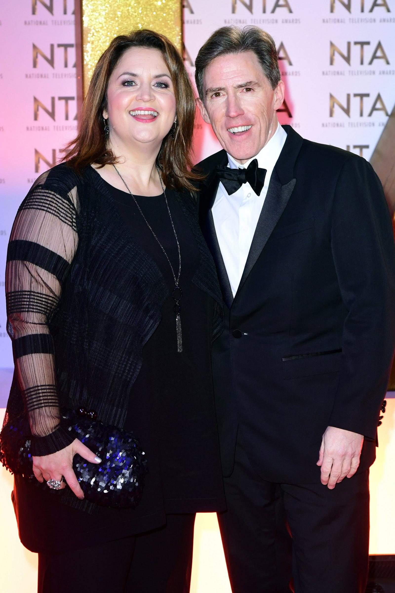 Ruth Jones and Rob Brydon