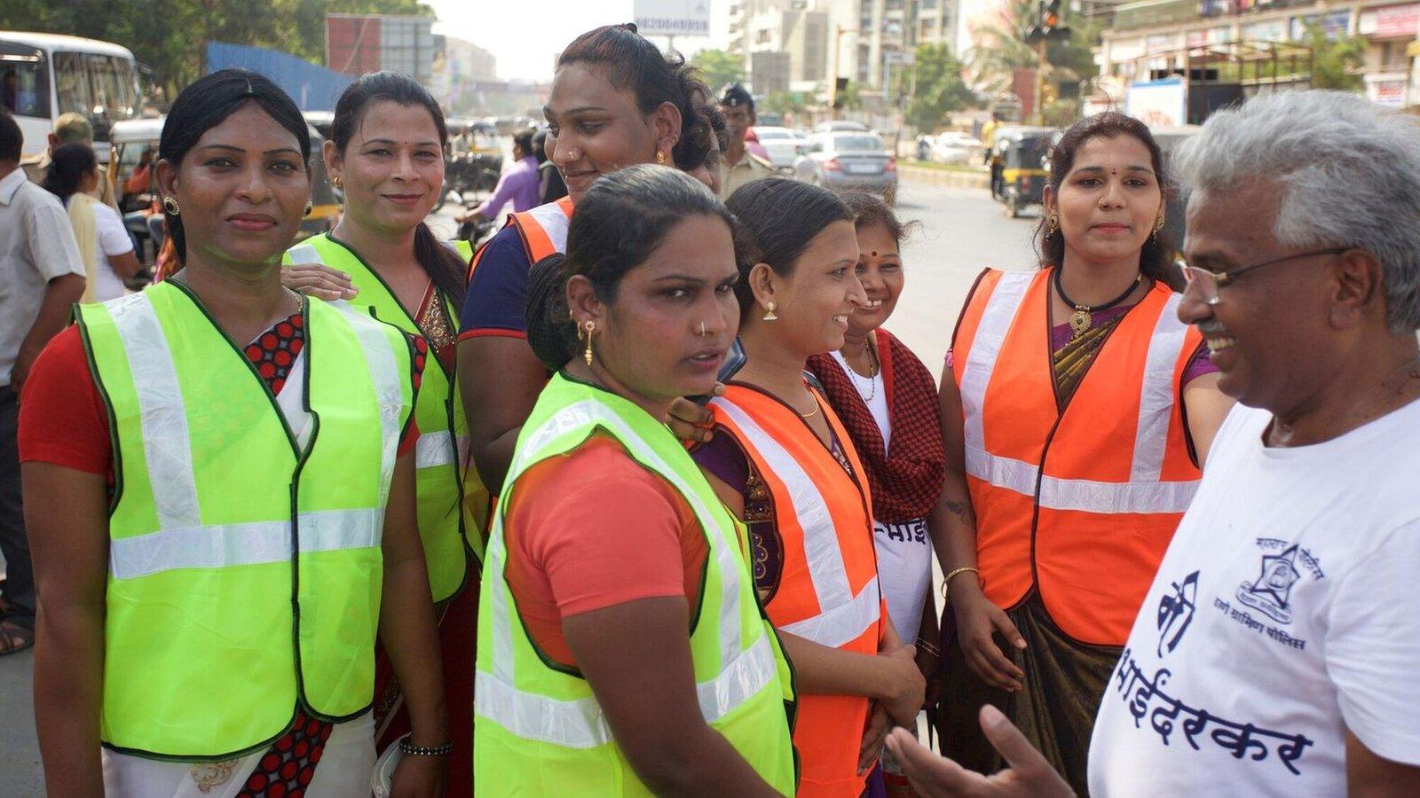 Transgender women working with police in India