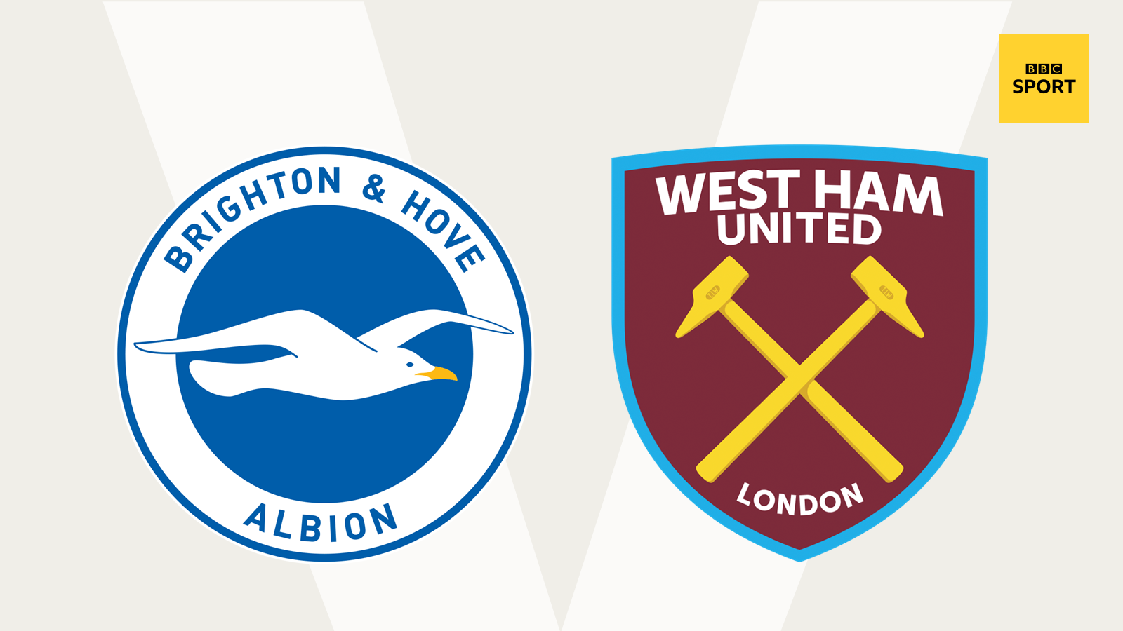 Brighton v West Ham