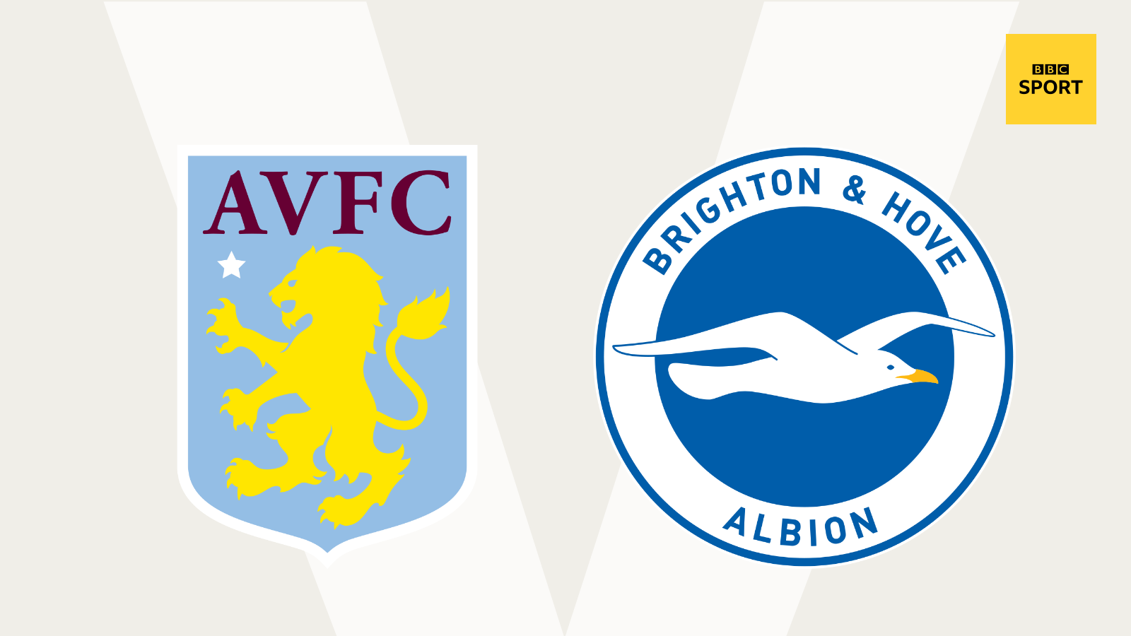 Aston Villa v Brighton