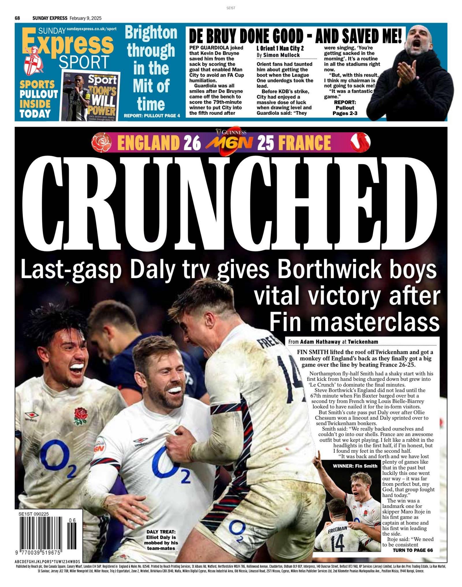 Express back page 