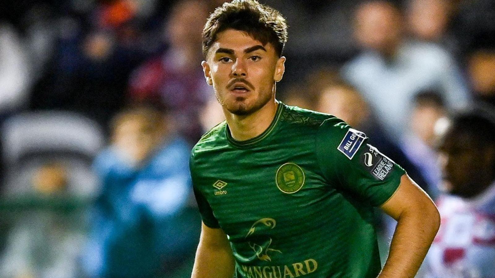 Darren Robinson in action for St Patrick's Athletic