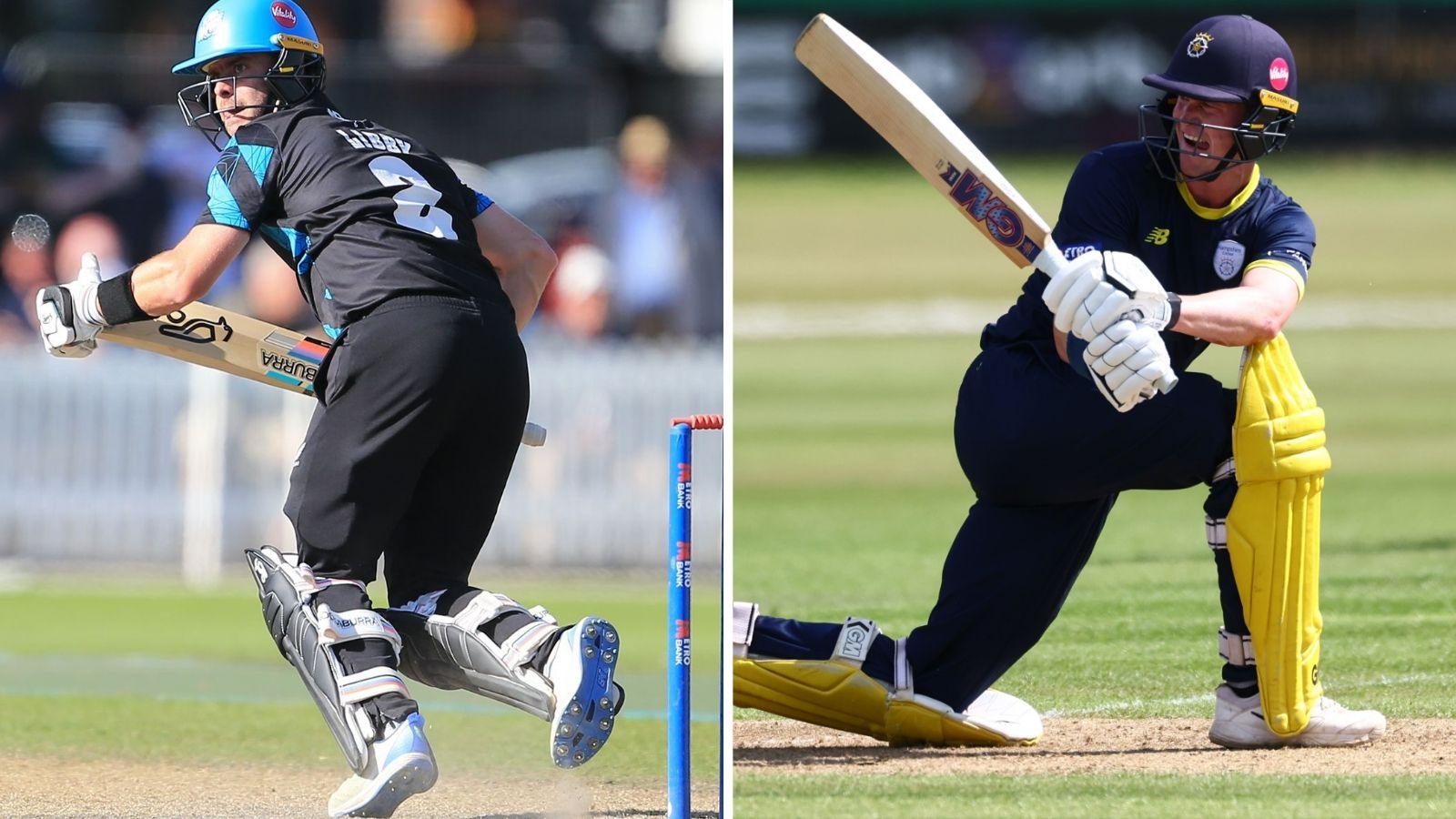 One-Day Cup quarter-final centurions Jake Libby and Nick Gubbins both looking for leg-side runs