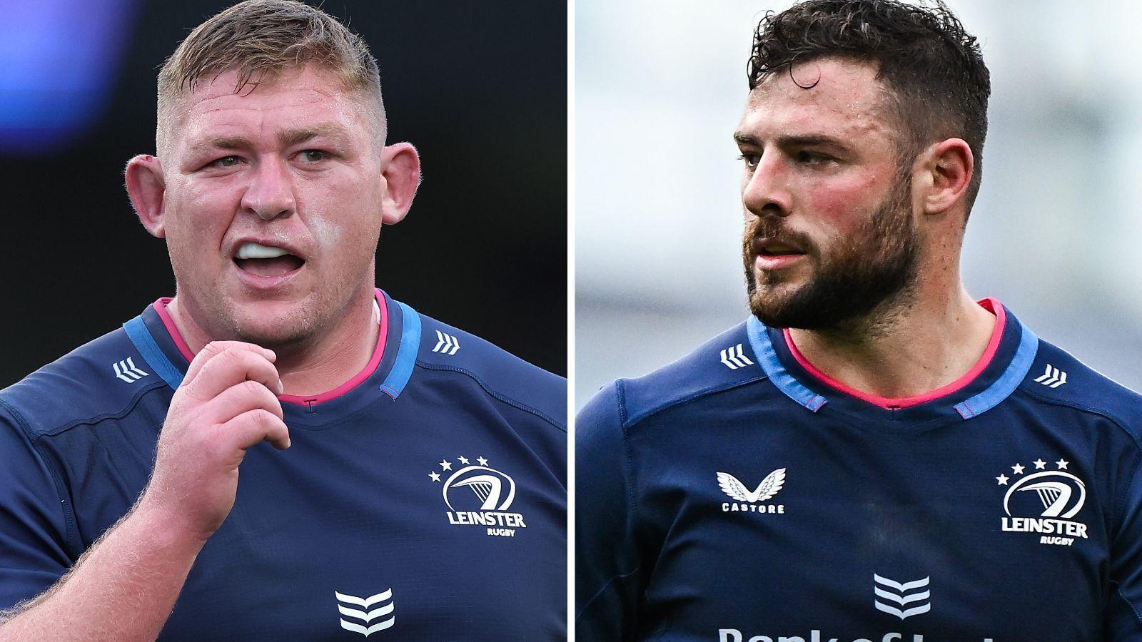 Tadhg Furlong and Robbie Henshaw