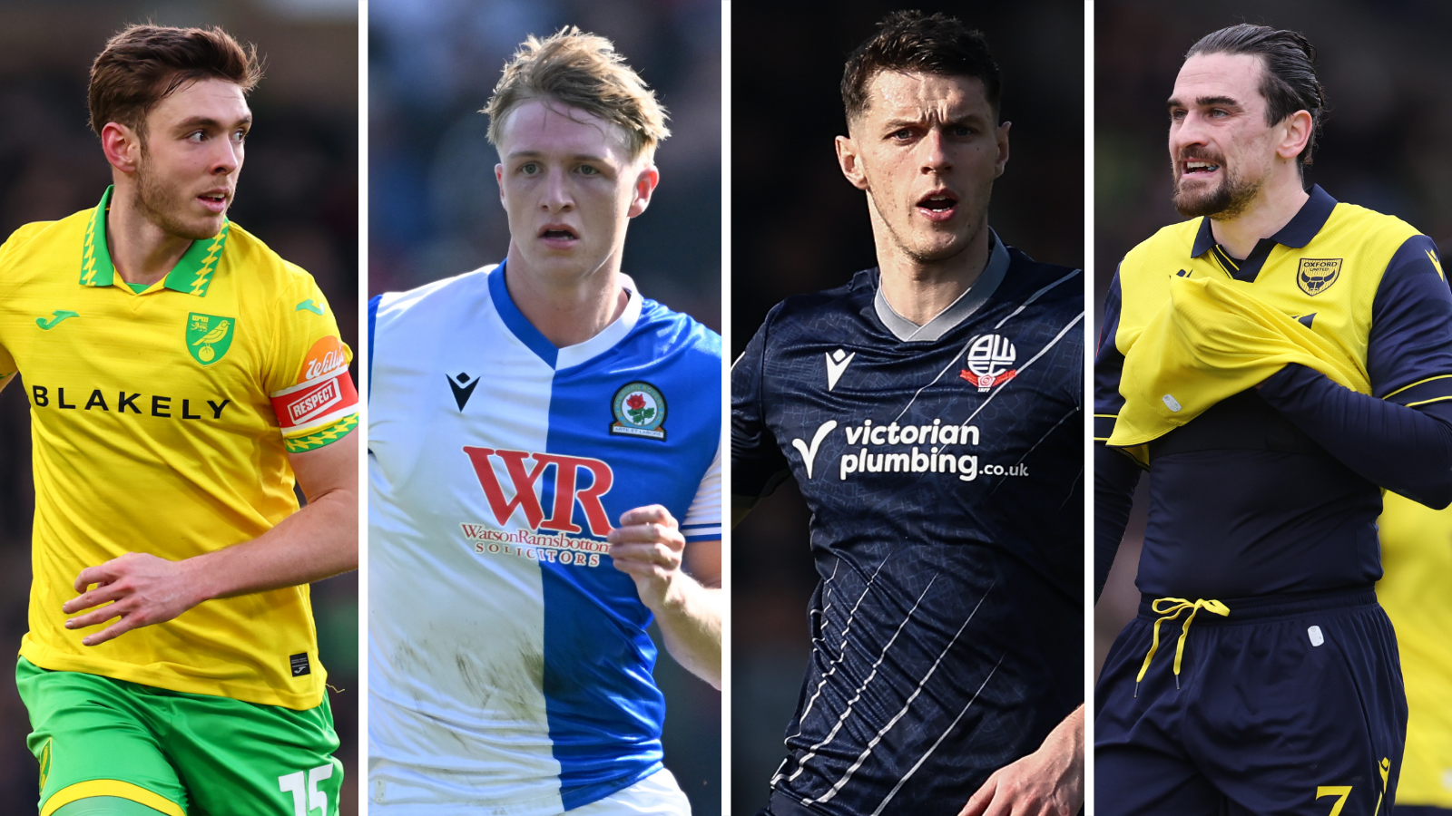 Ruairi McConville, Tom Atcheson, Eoin Toal and Ciaron Brown