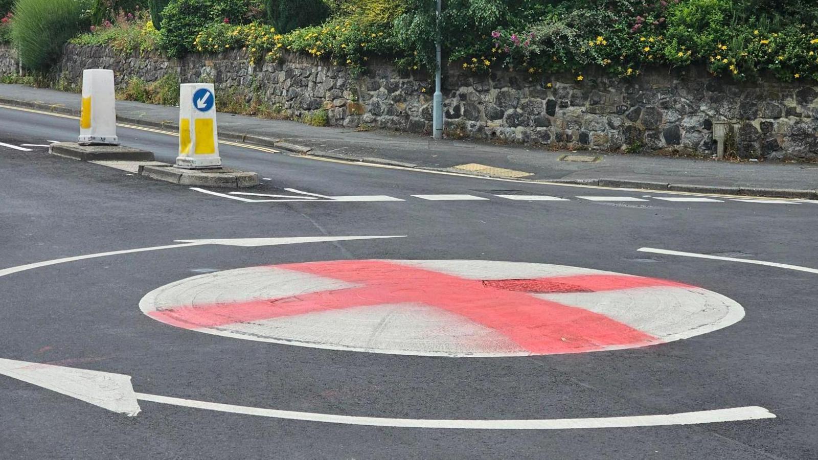 The St George's Cross on Park Road