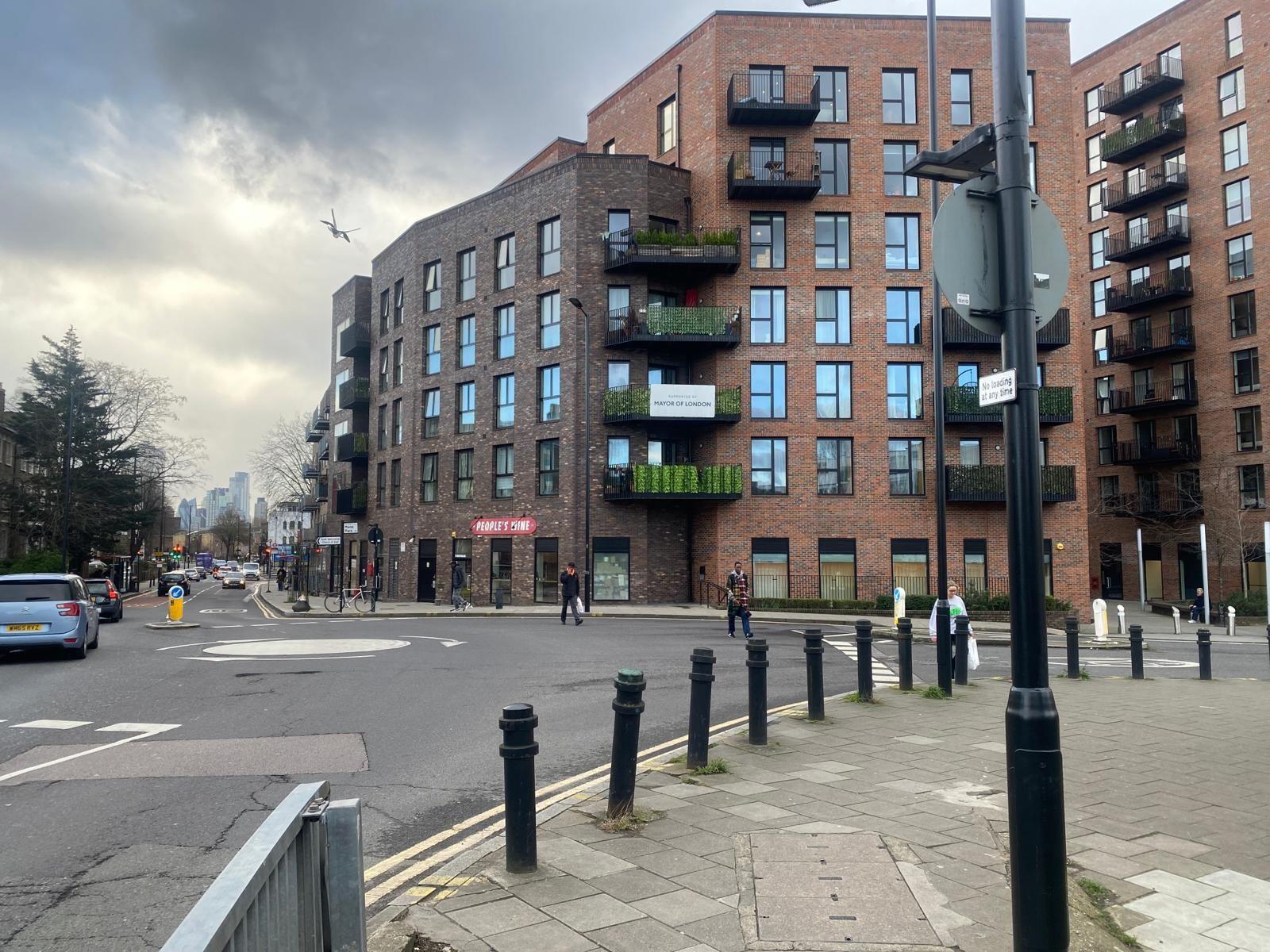 Dalston tower block