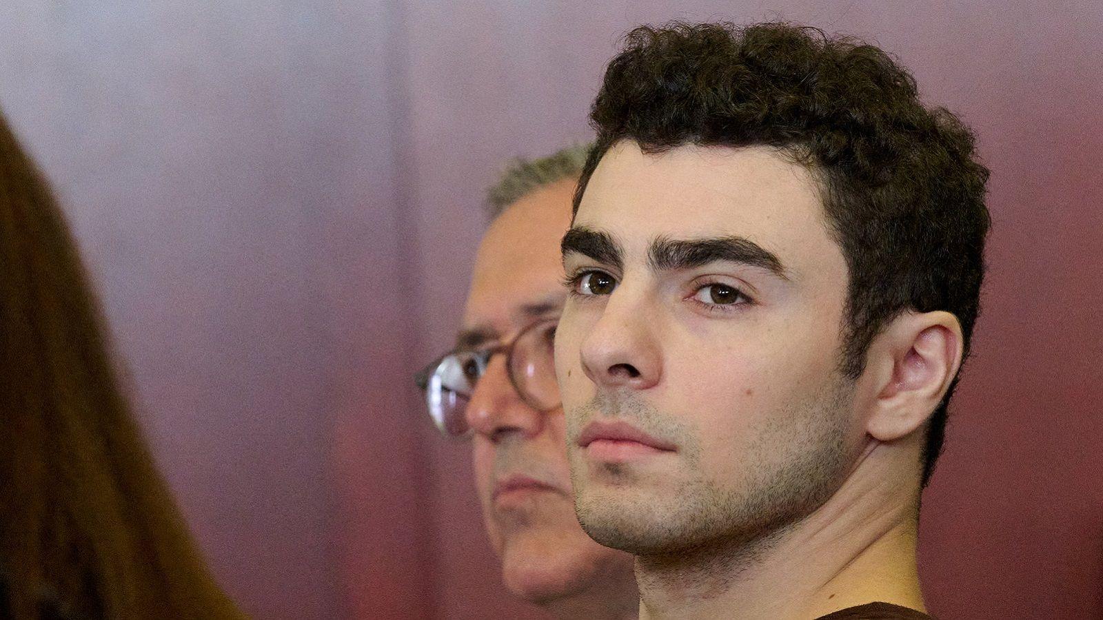 Luigi Mangione, the suspect in the killing of UnitedHealthcare chief executive Brian Thompson, at Manhattan Supreme Court.