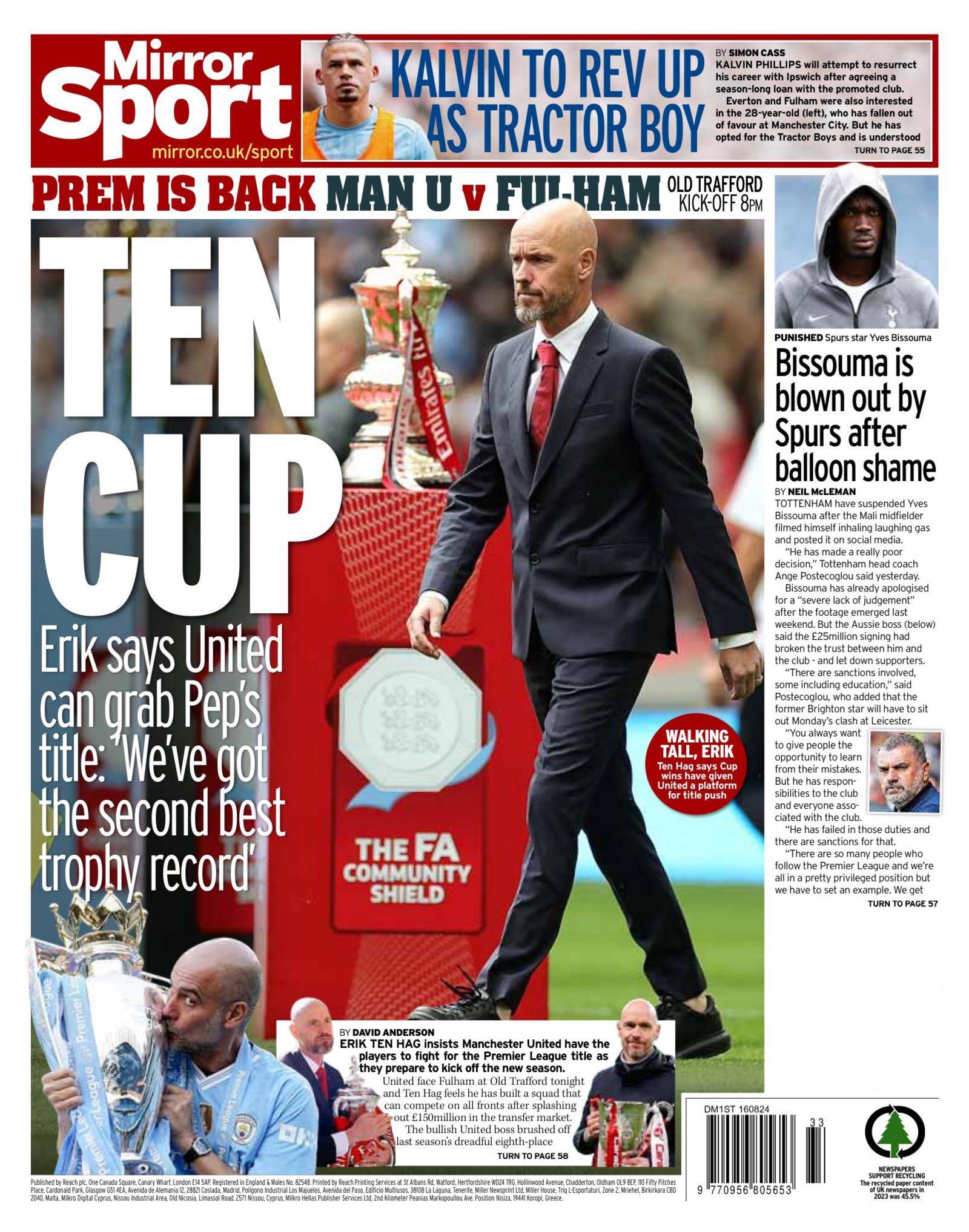 Mirror back page