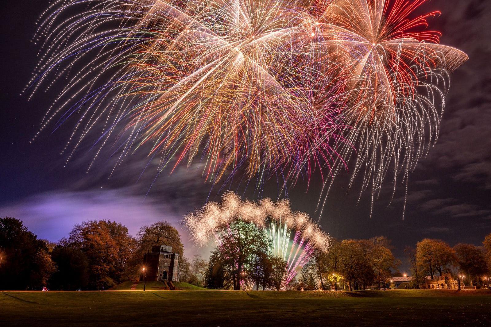 Firework display at The Walks in King's Lynn