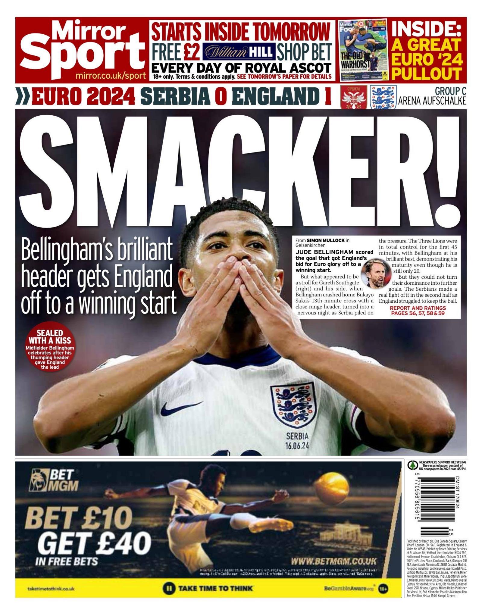 Mirror back page