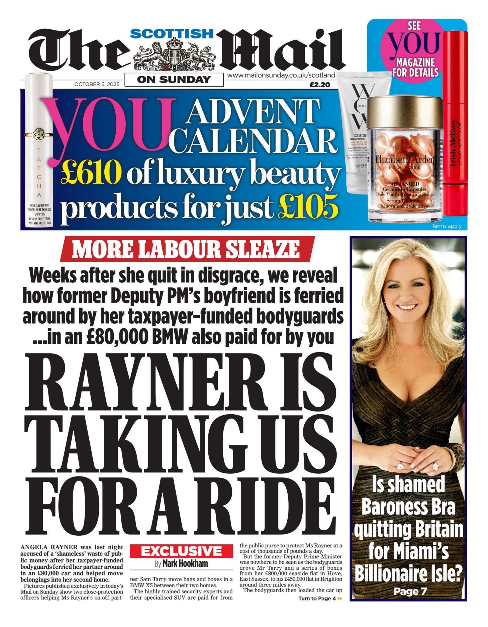 The Scottish Mail on Sunday