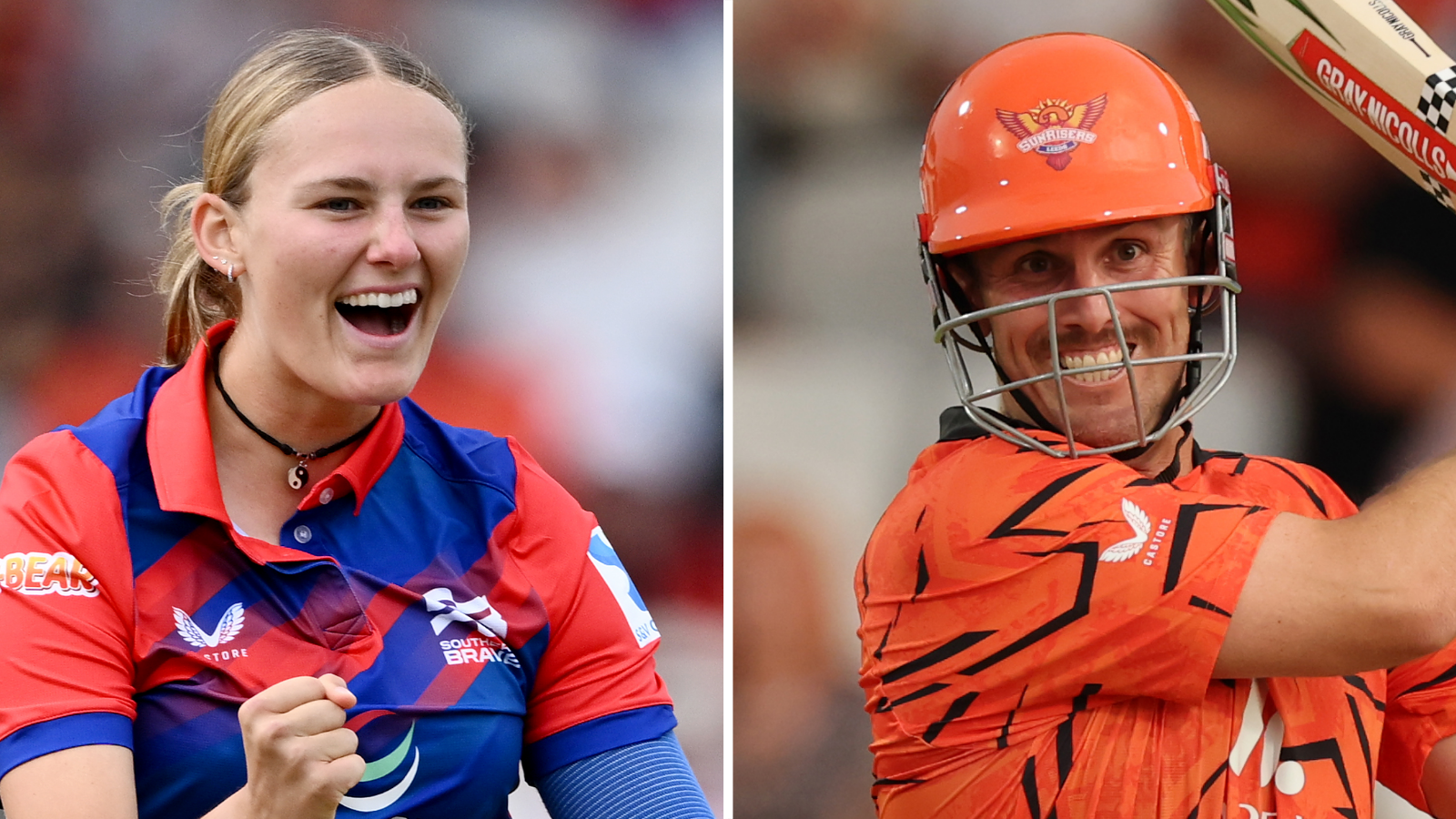 Tilly Corteen-Coleman and Mitchell Marsh